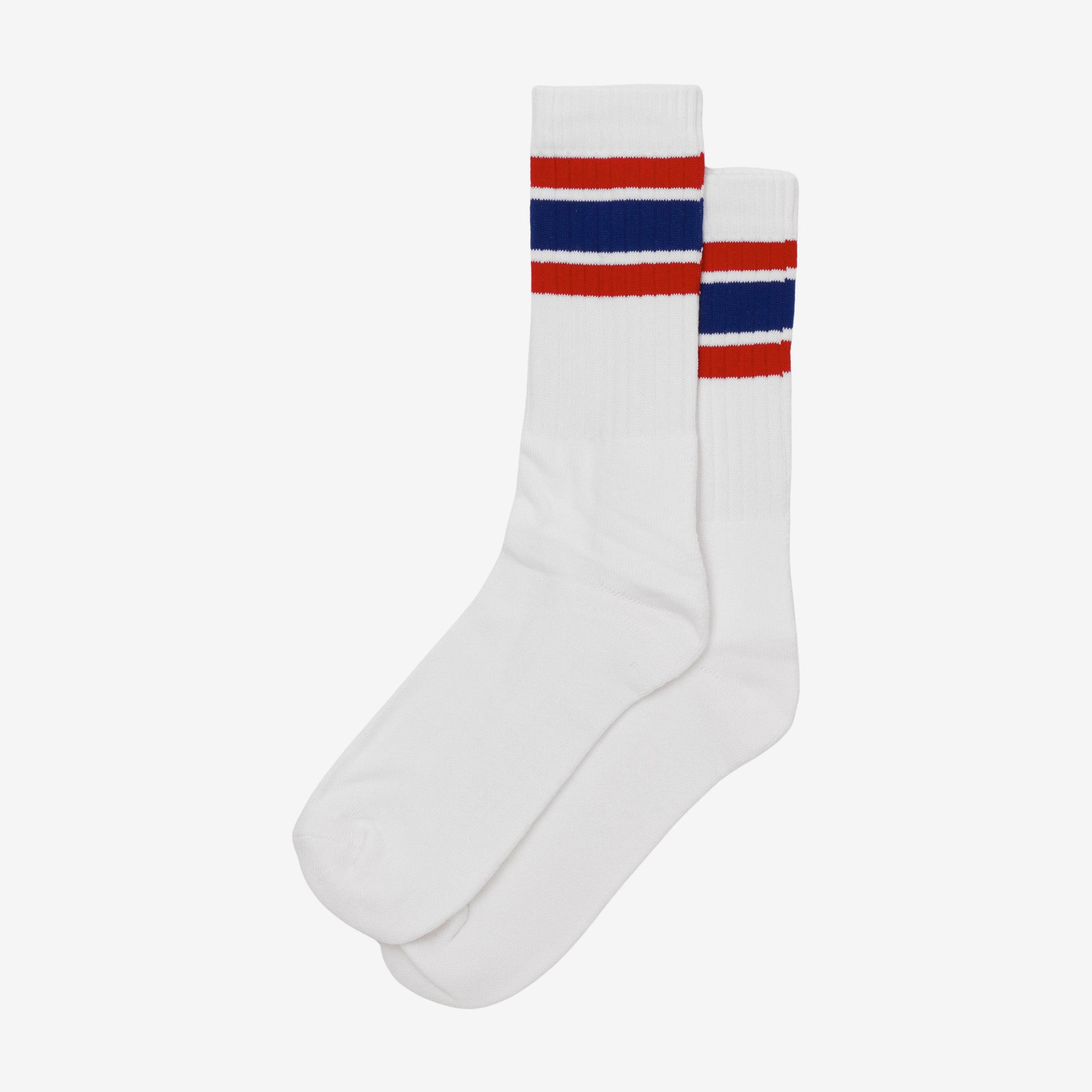 Crew Socks - Red/Blue (Size 25-29cm)