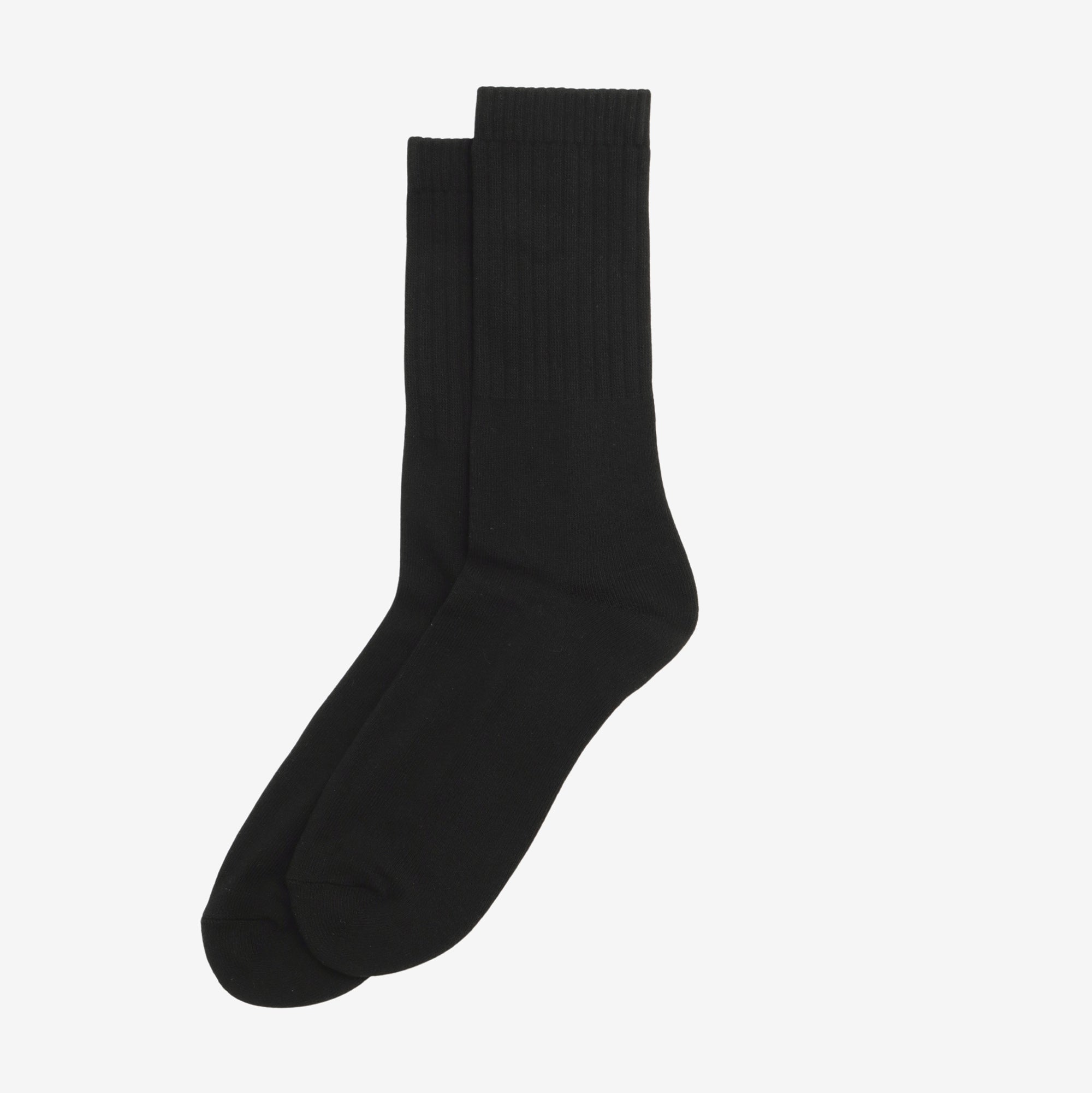 Crew Socks - Black (Size 25-29cm)