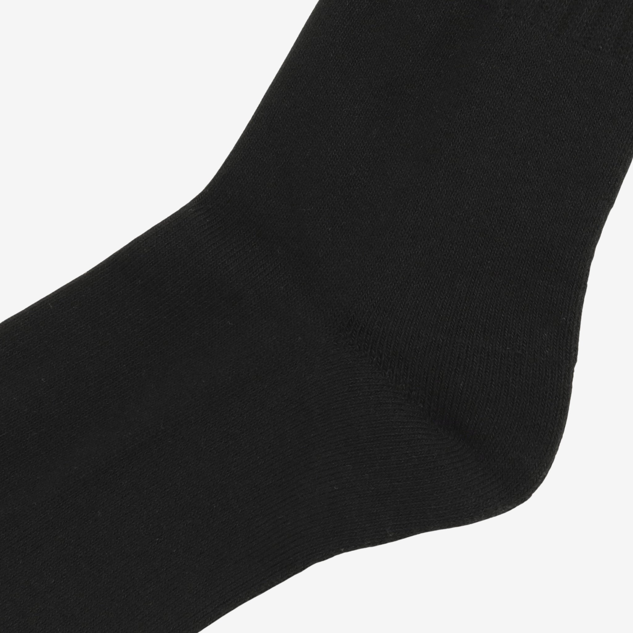 Crew Socks - Black (Size 25-29cm)