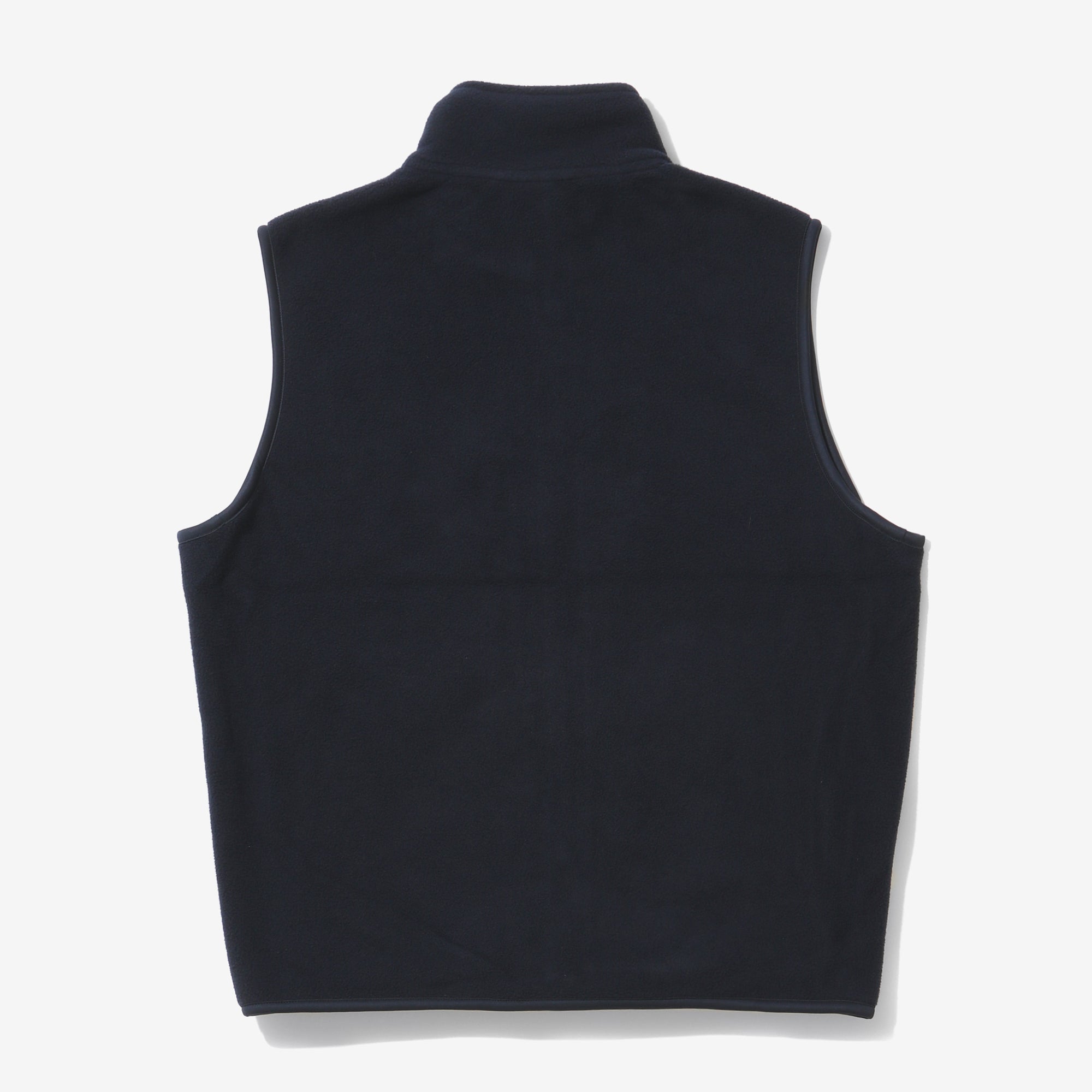 Fleece Zip Vest - Navy