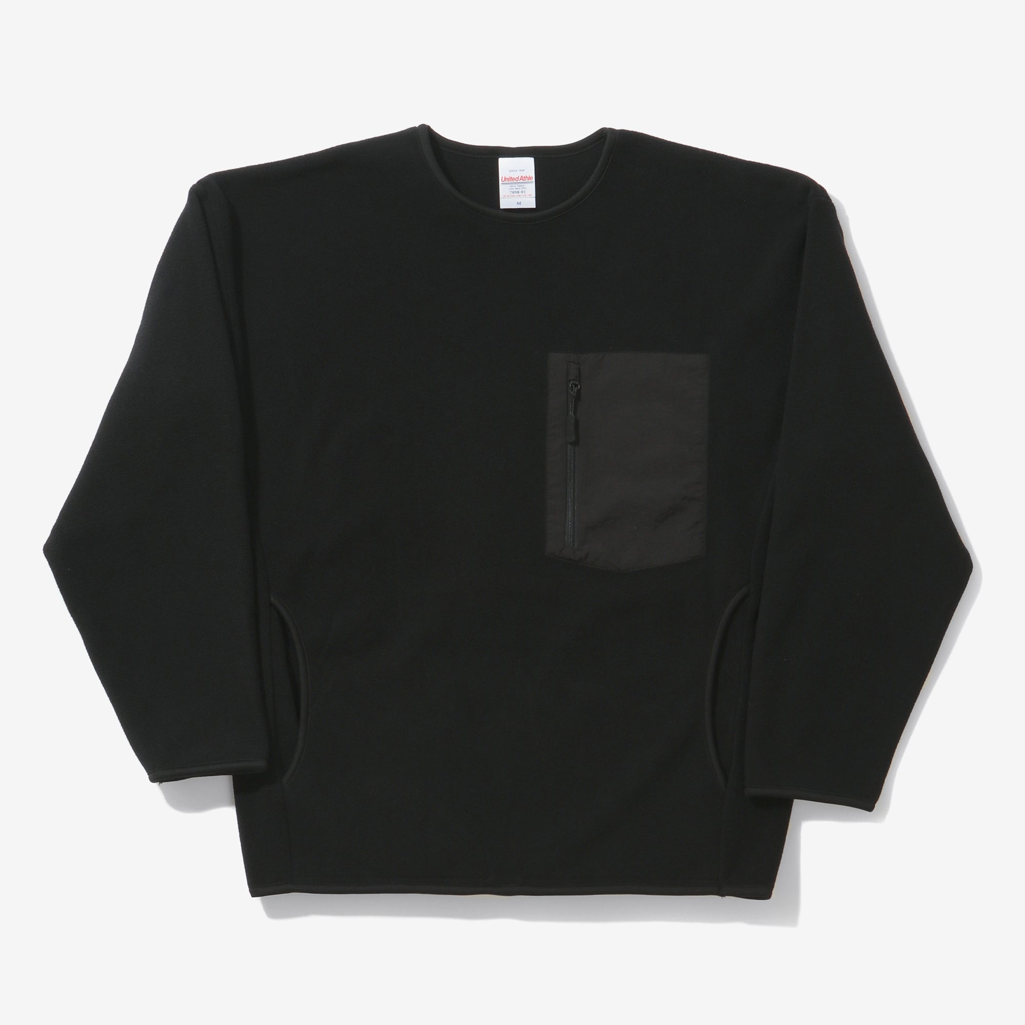 Fleece Crew Neck - Black
