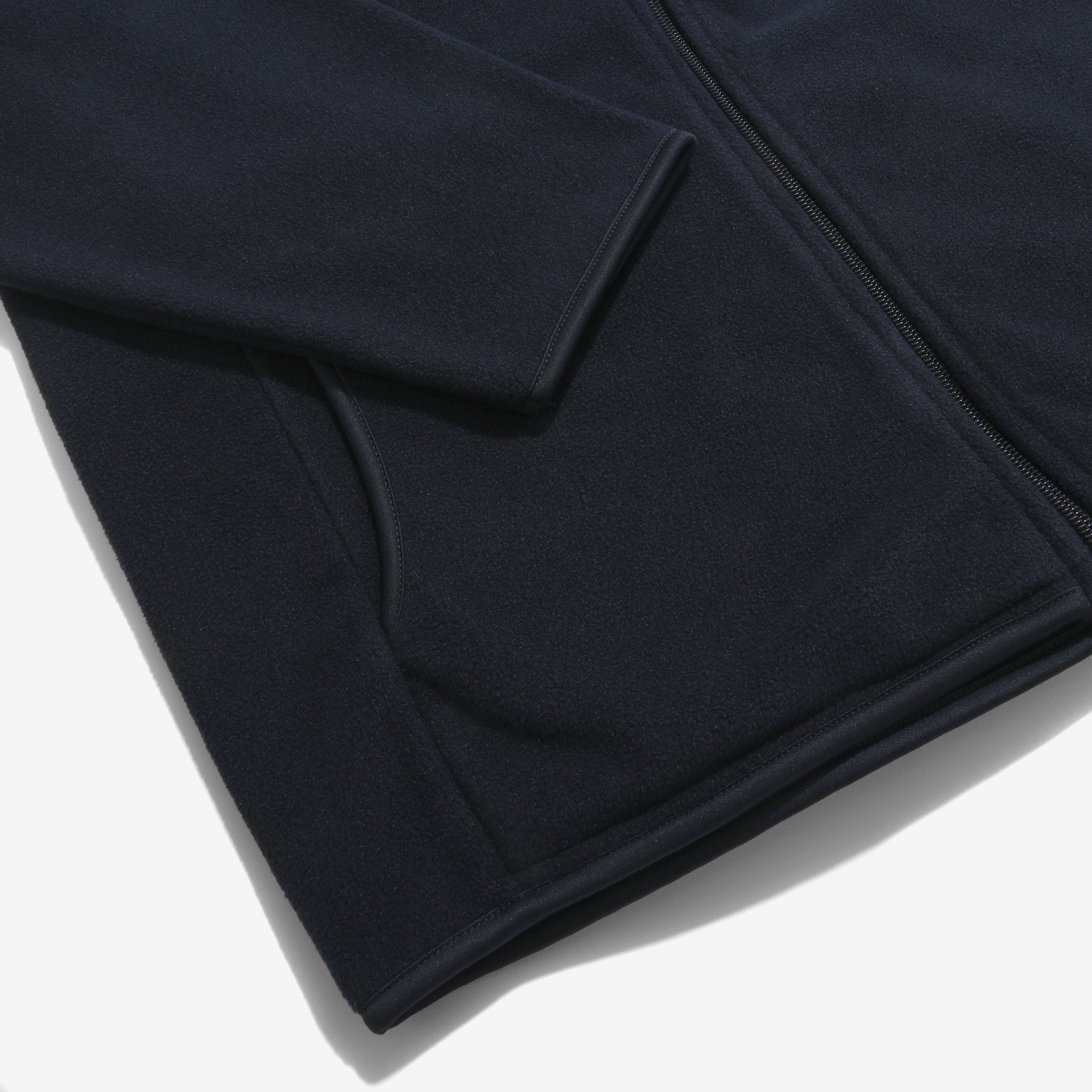 Fleece Zip Up Jacket - Navy