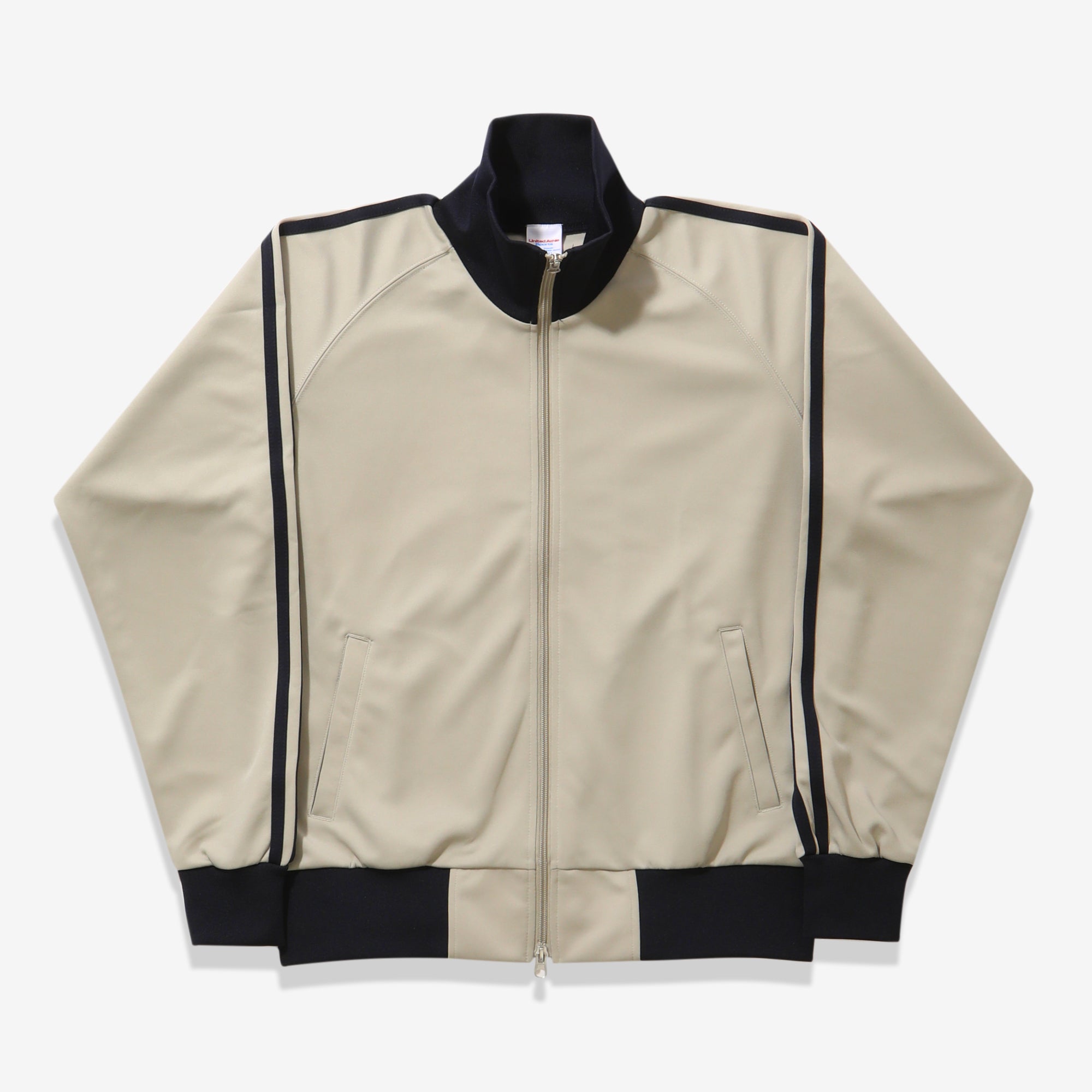 Raglan Sleeve Track Jacket - Grey