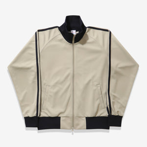 Raglan Sleeve Track Jacket - Grey