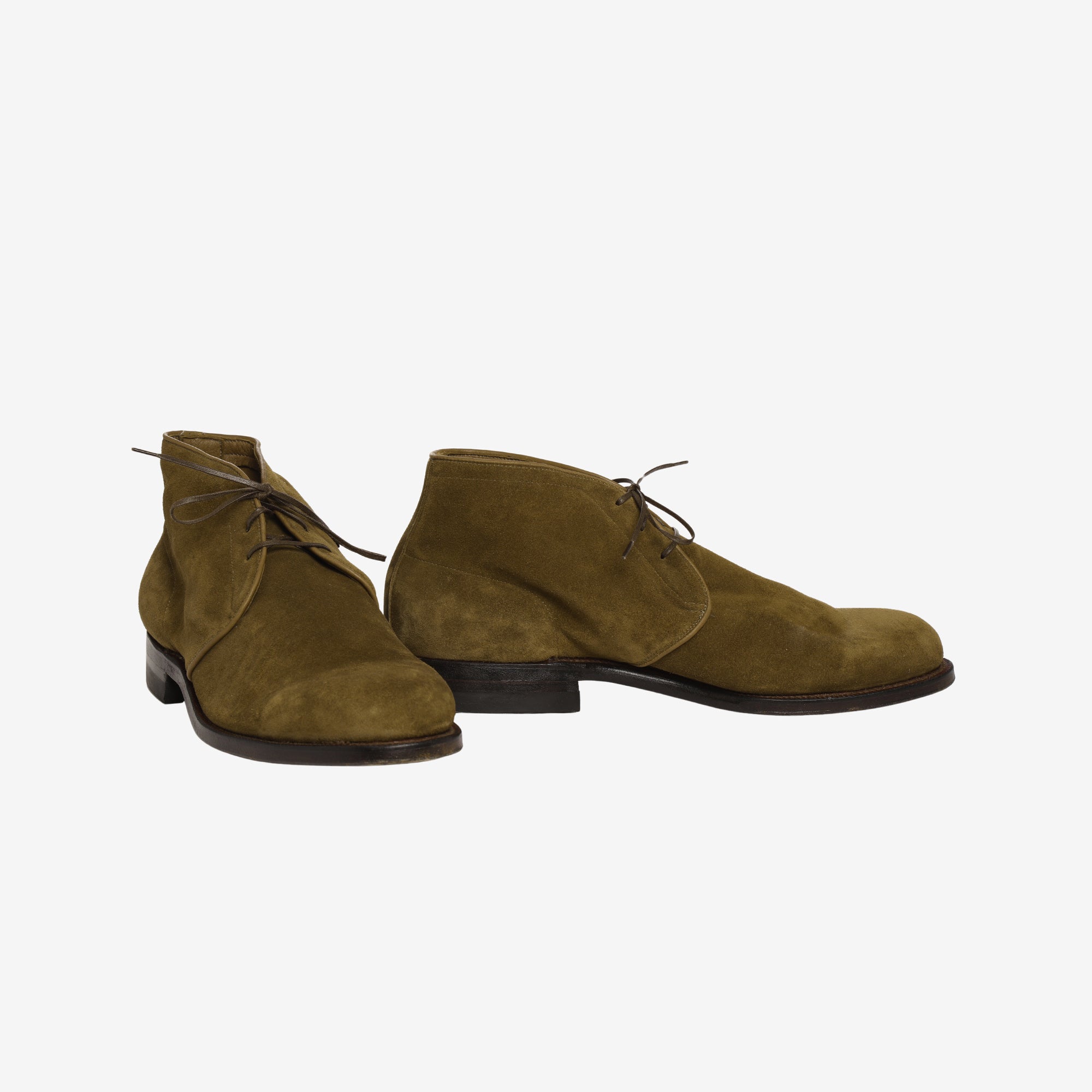 Uplands Boot - Green Suede (1905 Last)