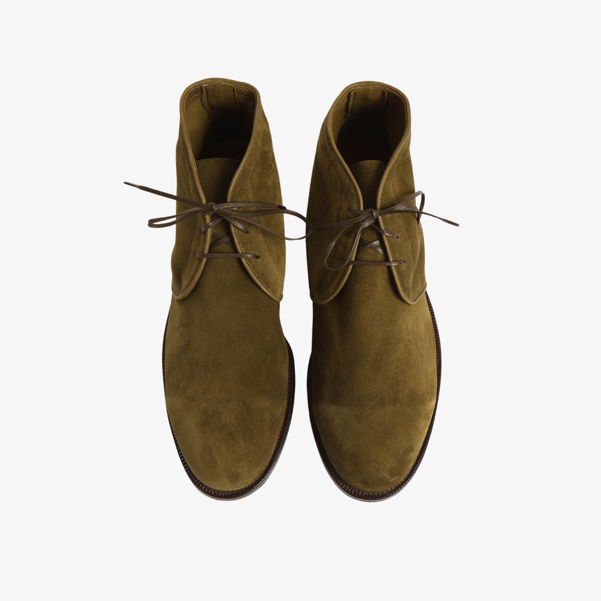 Uplands Boot - Green Suede (1905 Last)