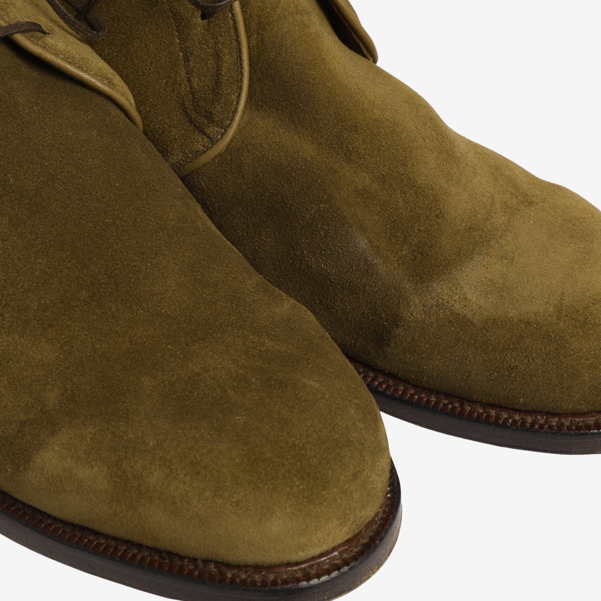 Uplands Boot - Green Suede (1905 Last)