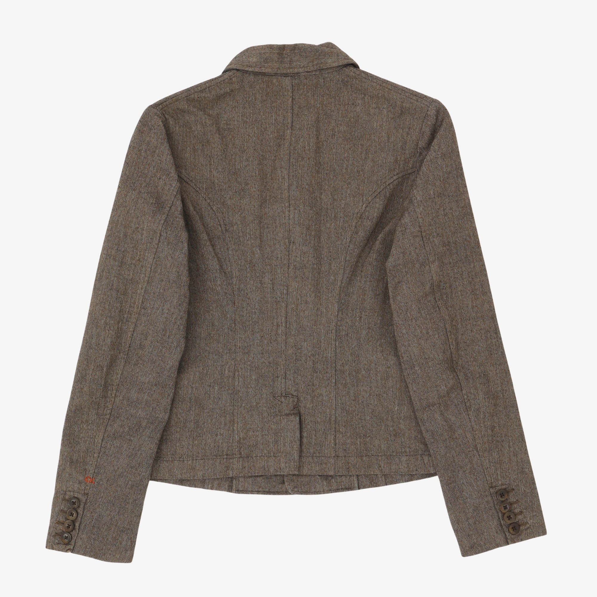 Cotton Herringbone Jacket