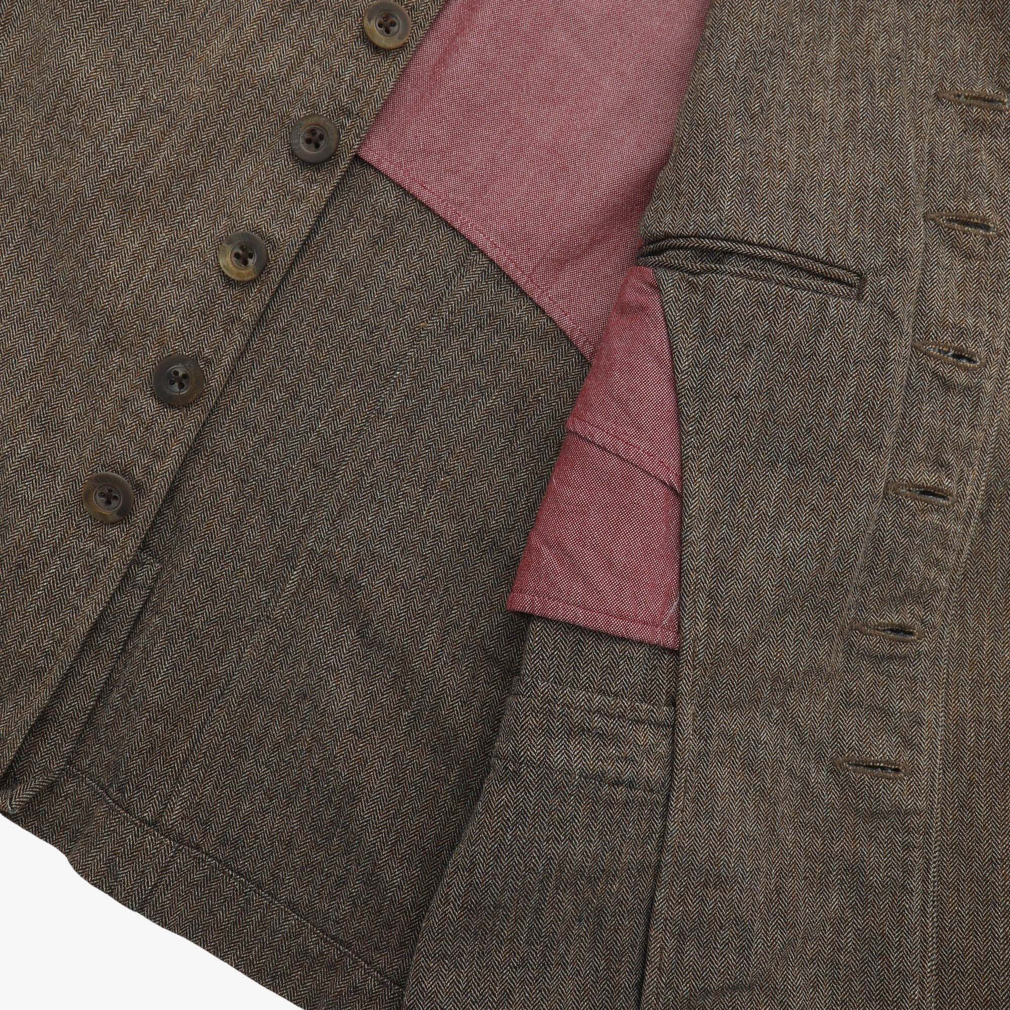 Cotton Herringbone Jacket