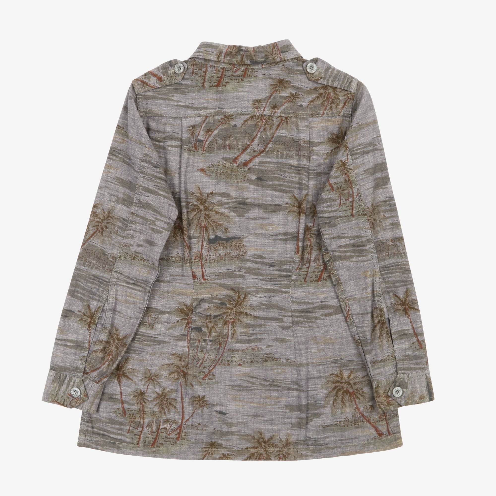 Lybro Palm Tree Patterned Shirt