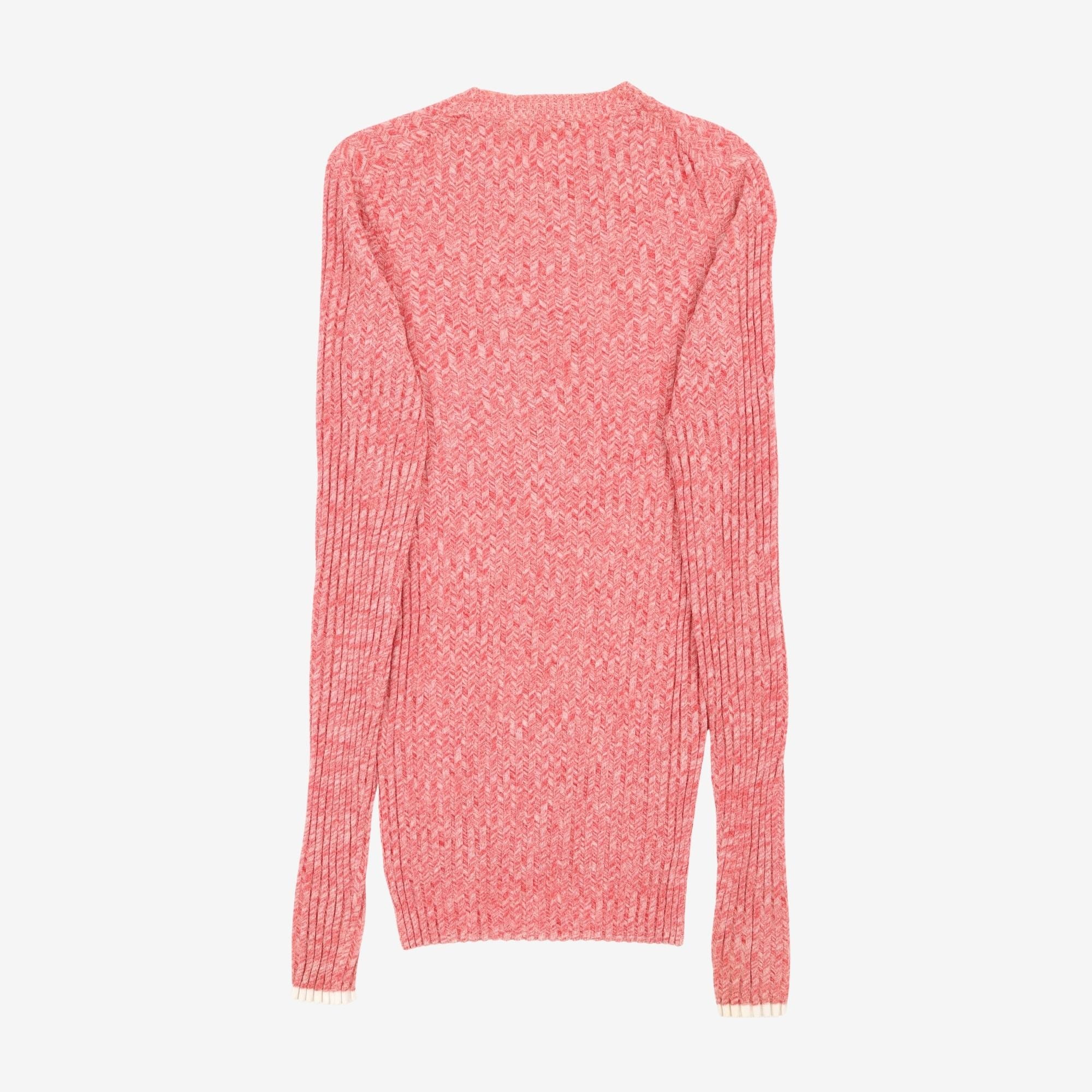 Resort 2015 Herringbone Knit Top