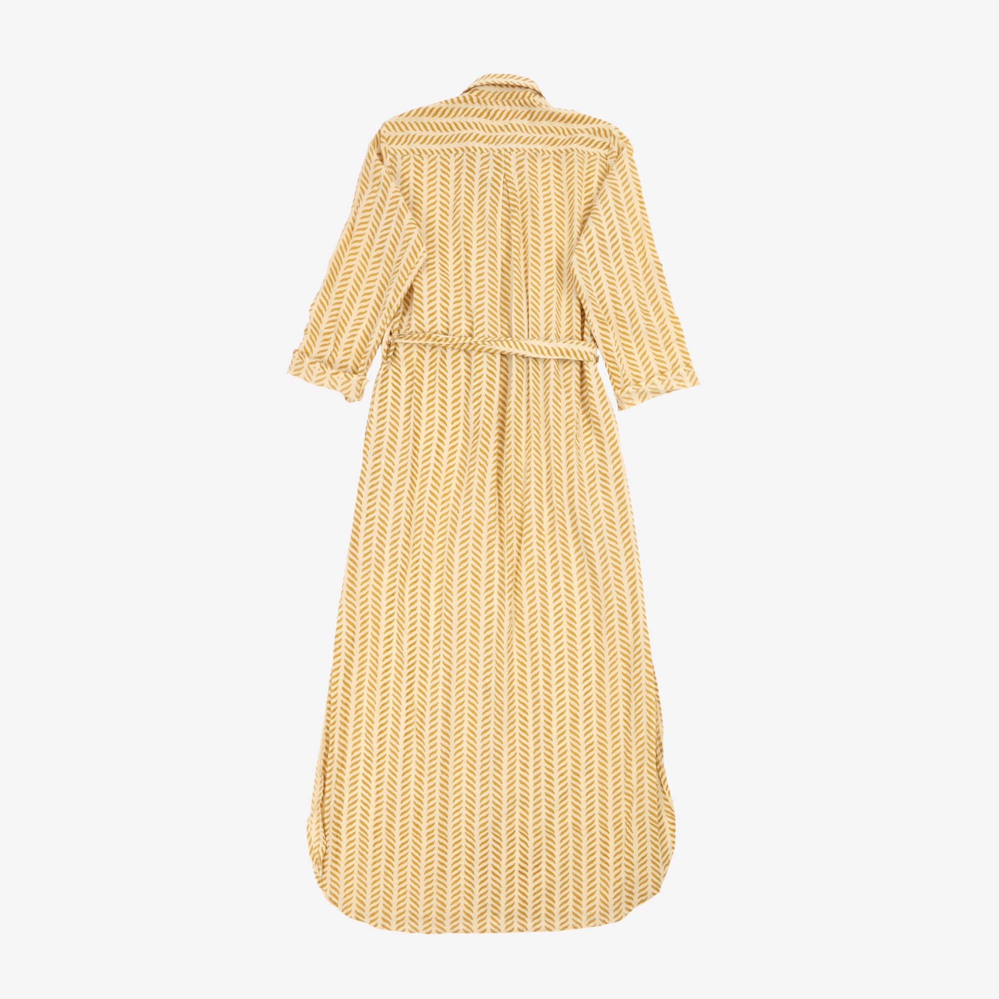 Patterned Midi Dress