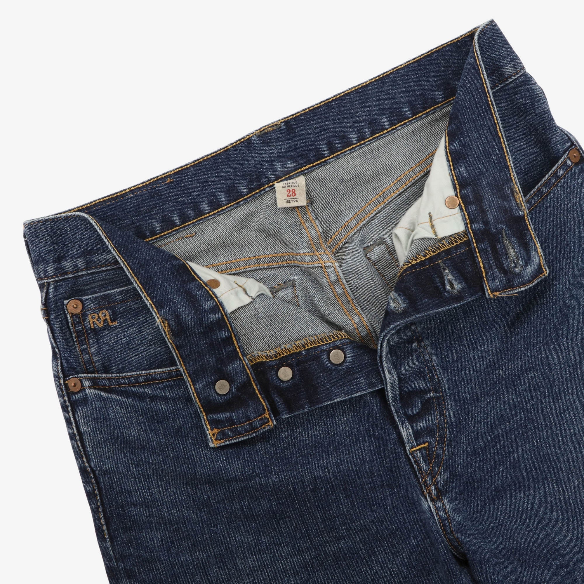 Stretch Selvedge Straight Leg Denim (28W X 29L)