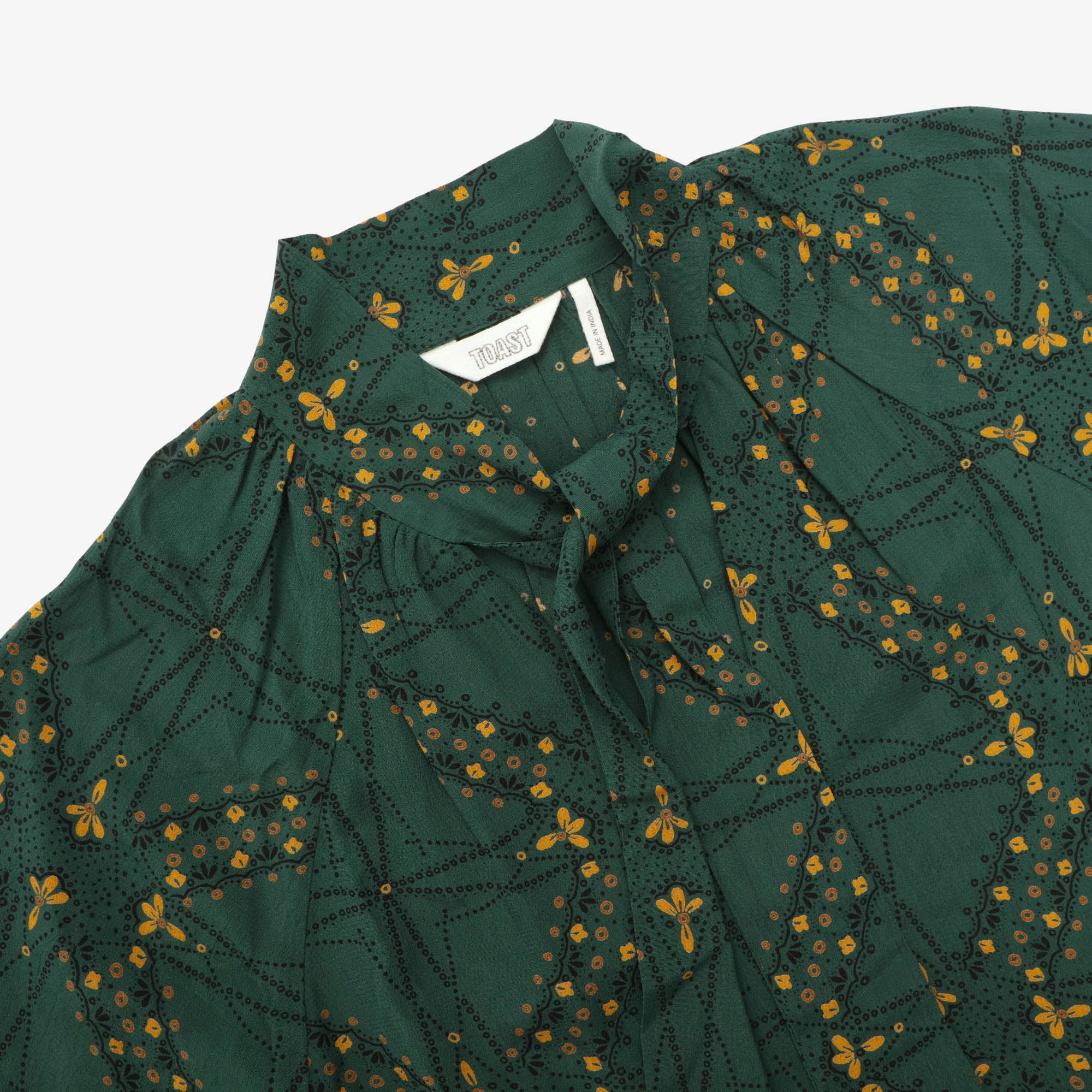 Bryn Tie Neck Crepe Dress