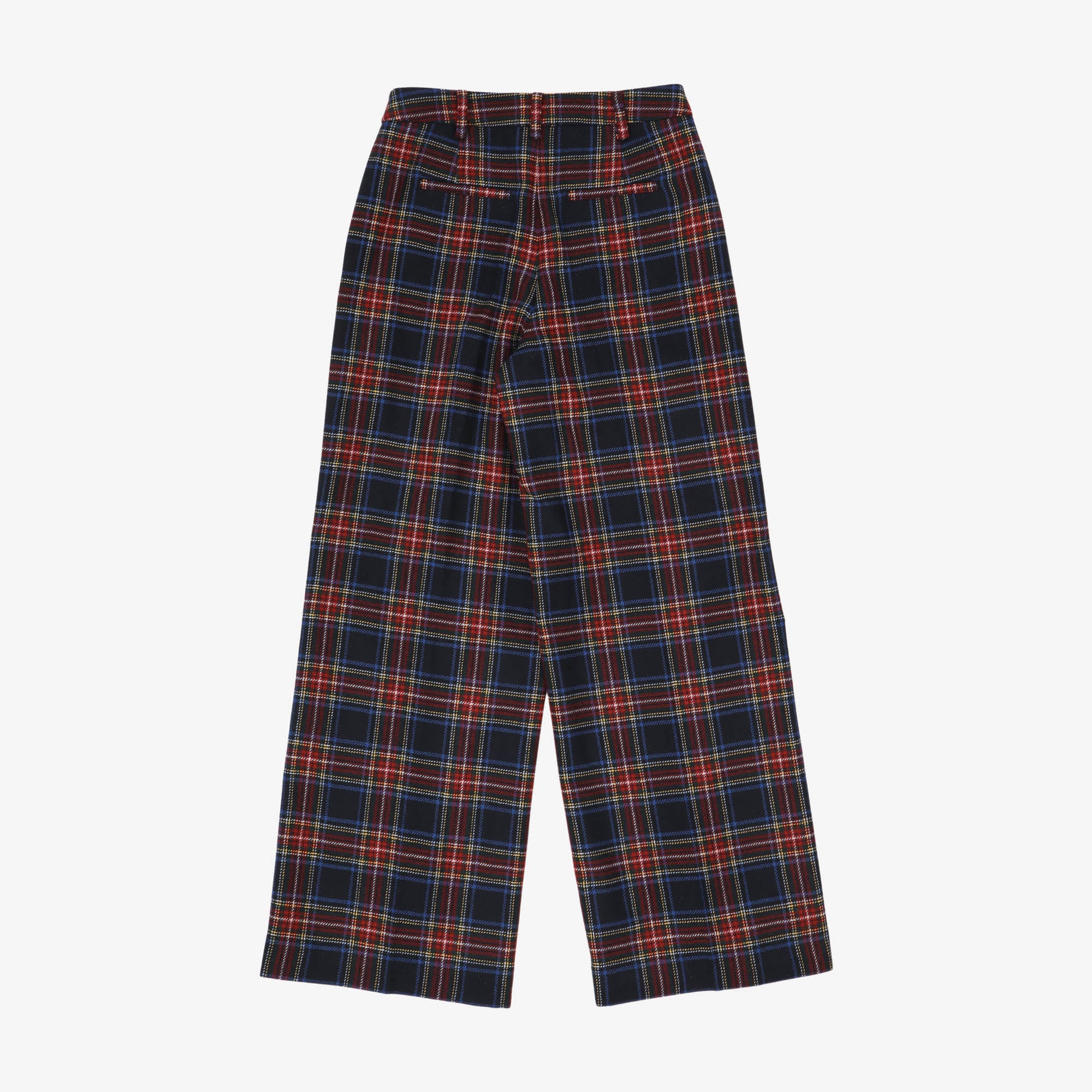Belgravia Plaid Wool Blend Pants (28W X 30.5L)
