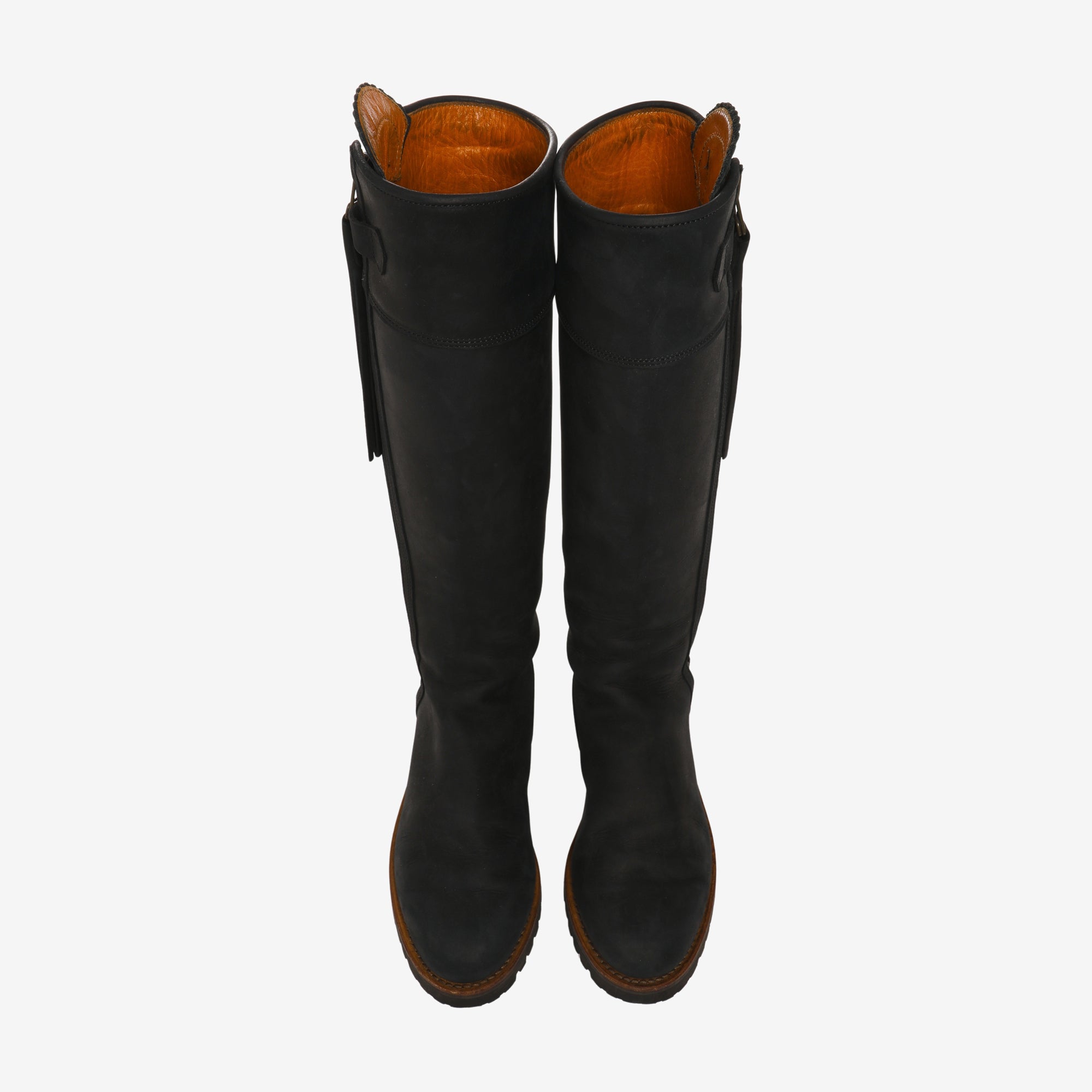 Standard Leather Tassel Boots