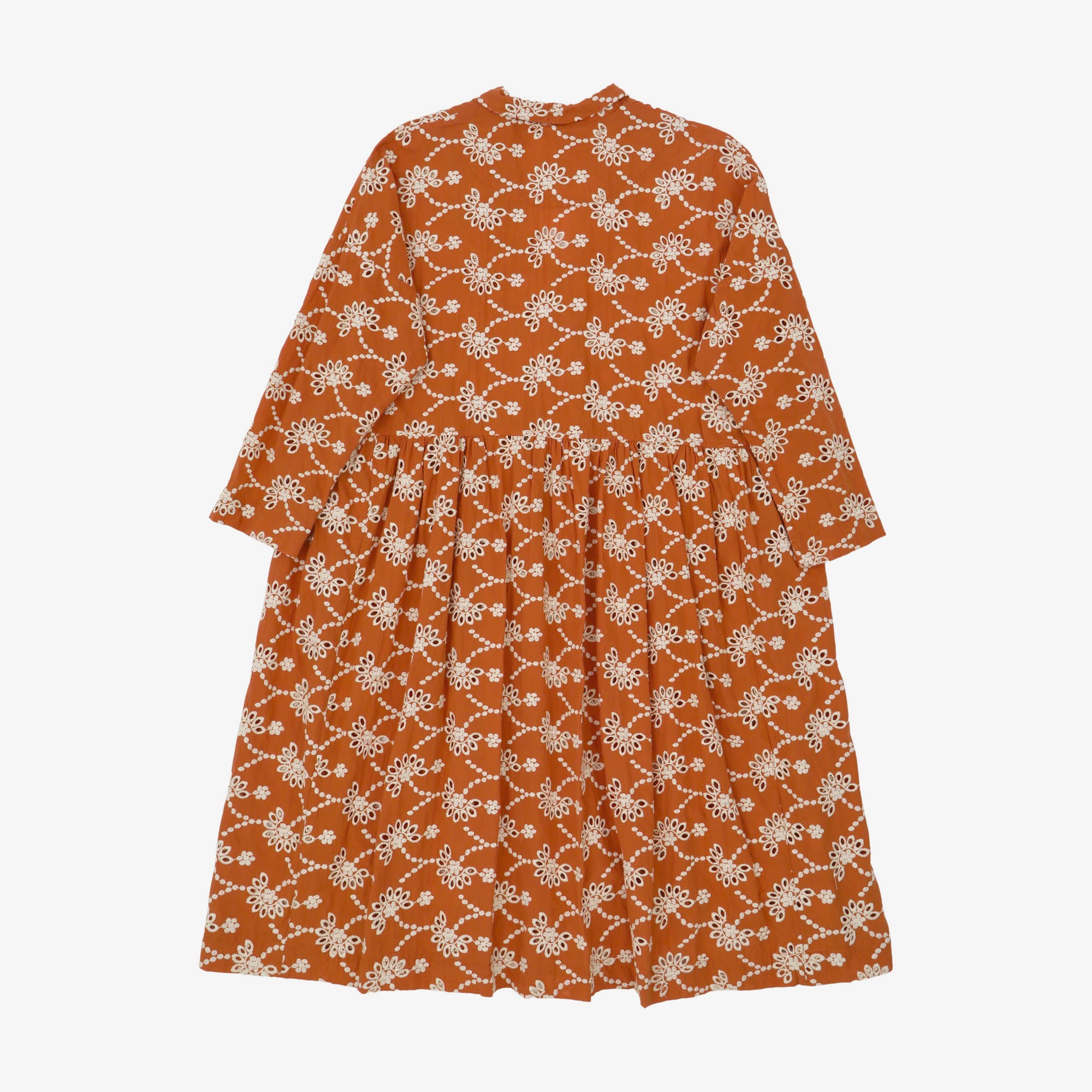 Broderie Midi Dress
