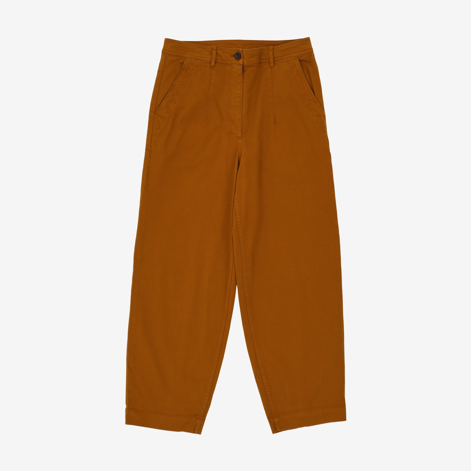Twill Flat Front Trousers (30W X 26L)