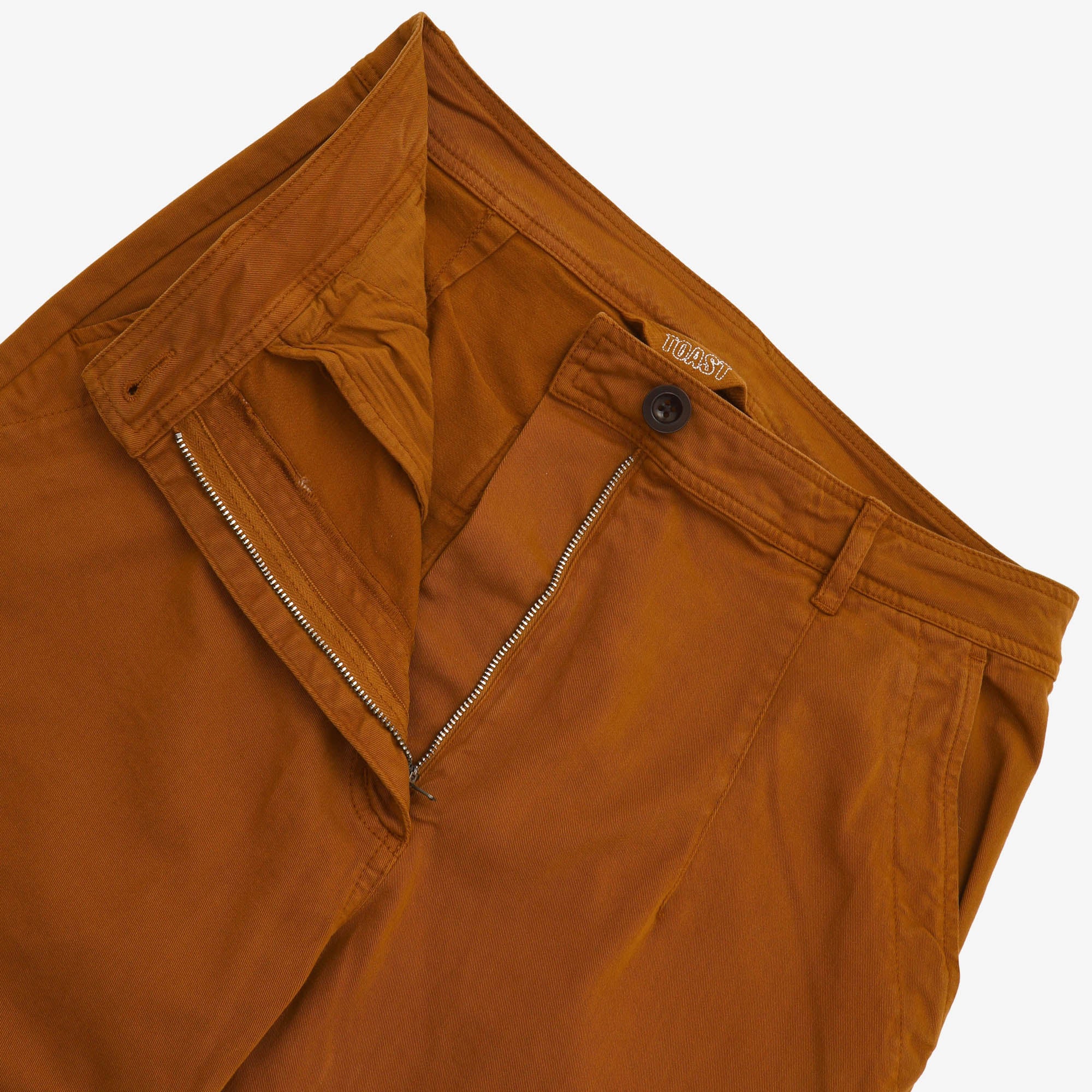 Twill Flat Front Trousers (30W X 26L)
