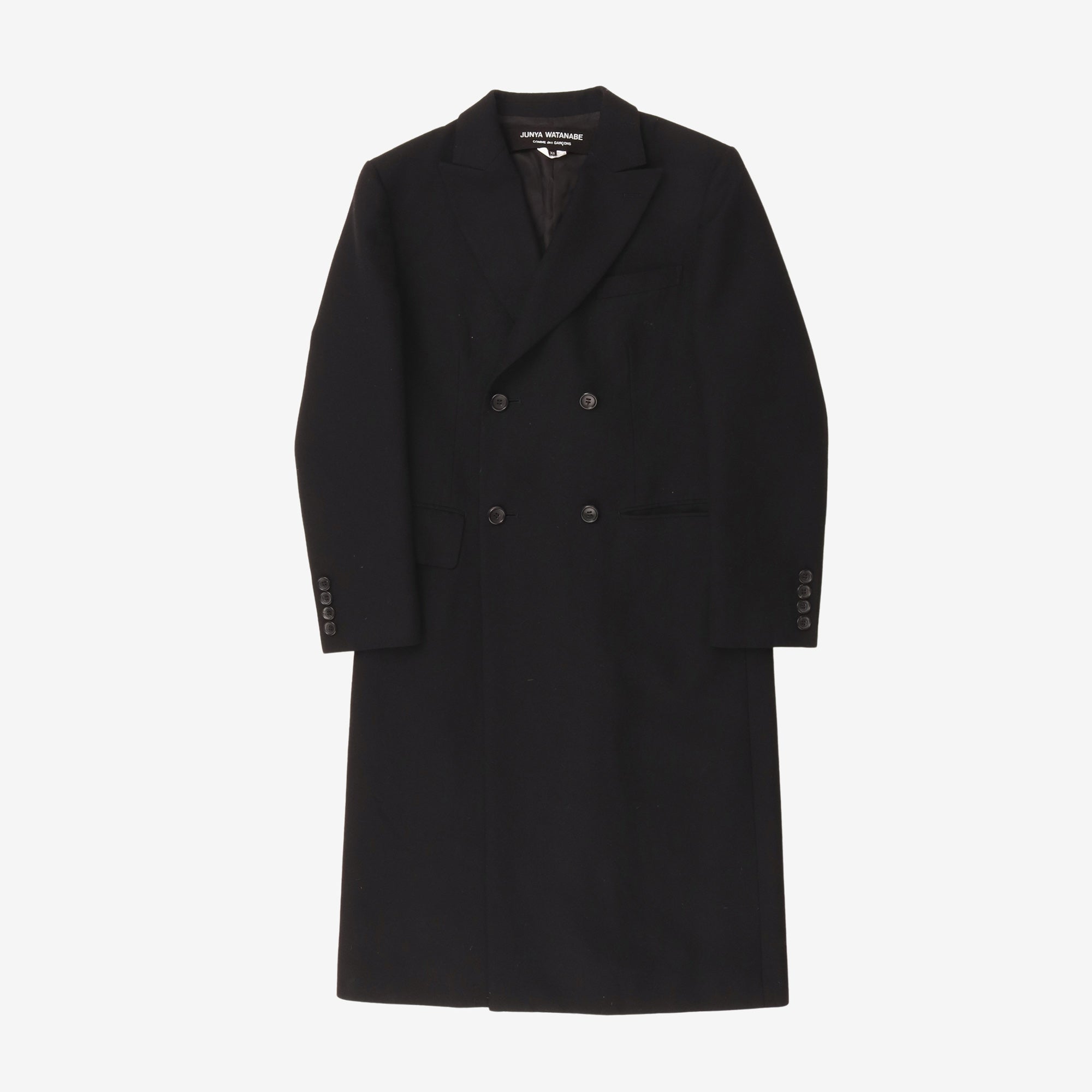 CDG DB Wool Overcoat