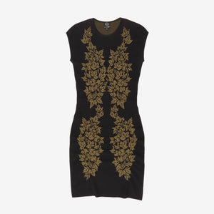 Jacquard Knitted Dress (Sample)