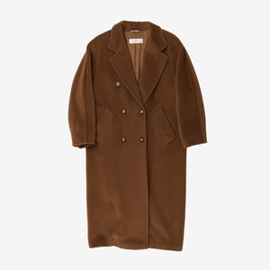 Vinatge Wool Cashmere DB Overcoat