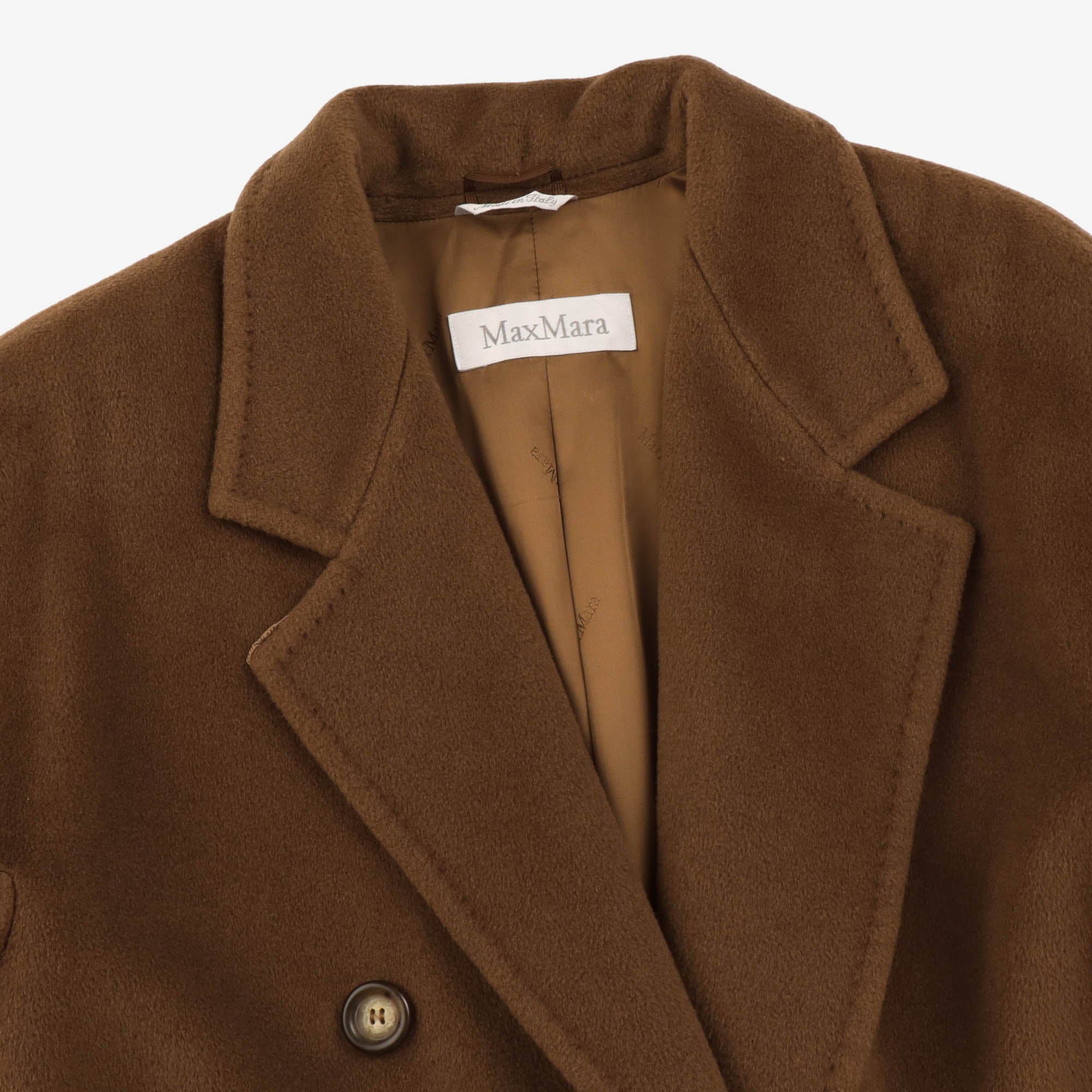 Vinatge Wool Cashmere DB Overcoat