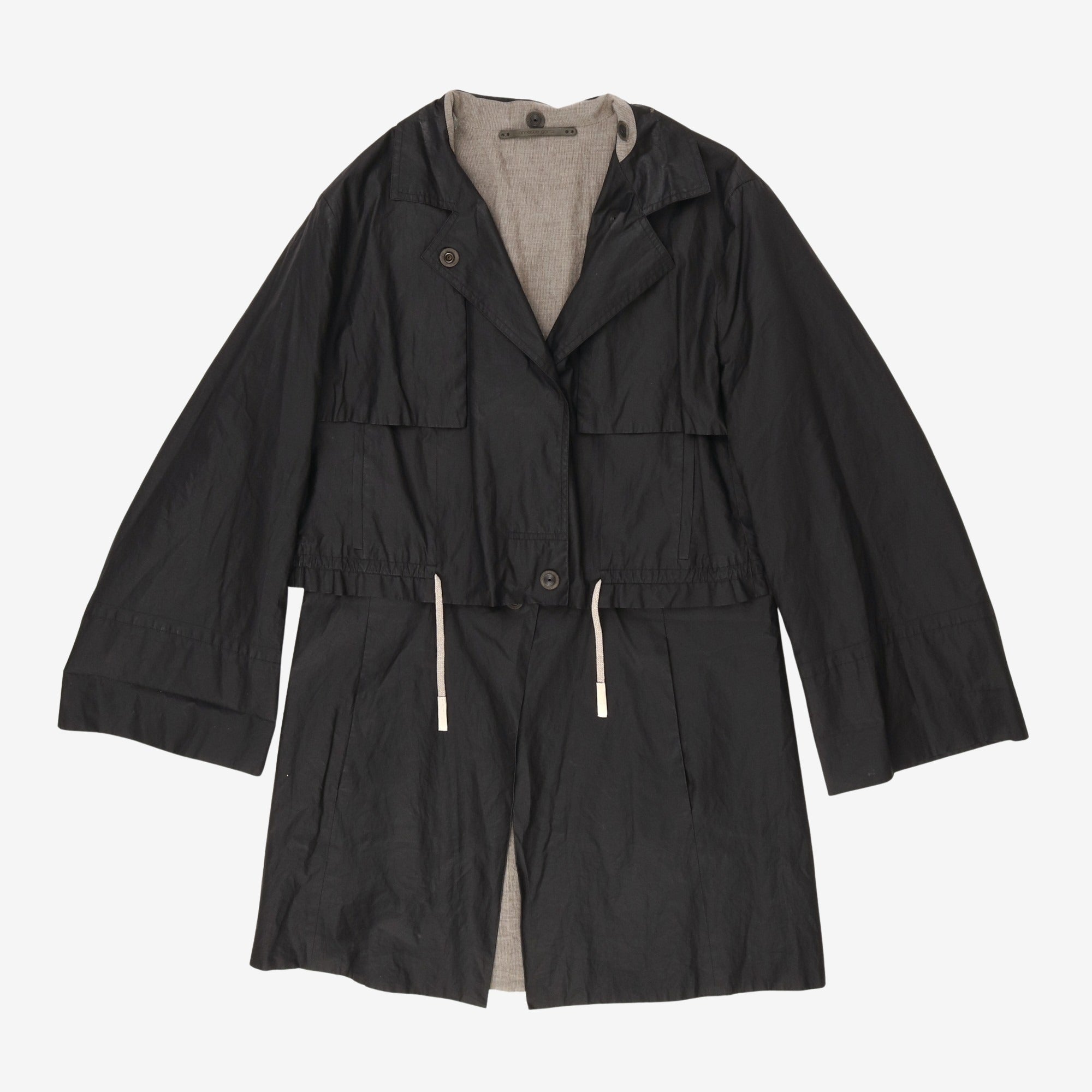 Waxed Cotton Mac
