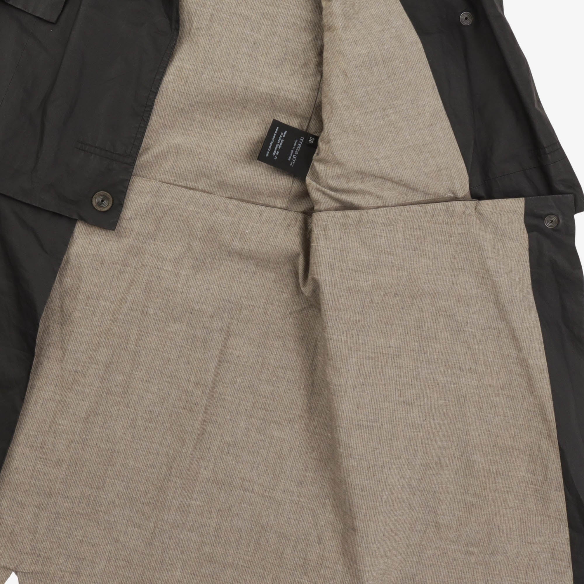 Waxed Cotton Mac