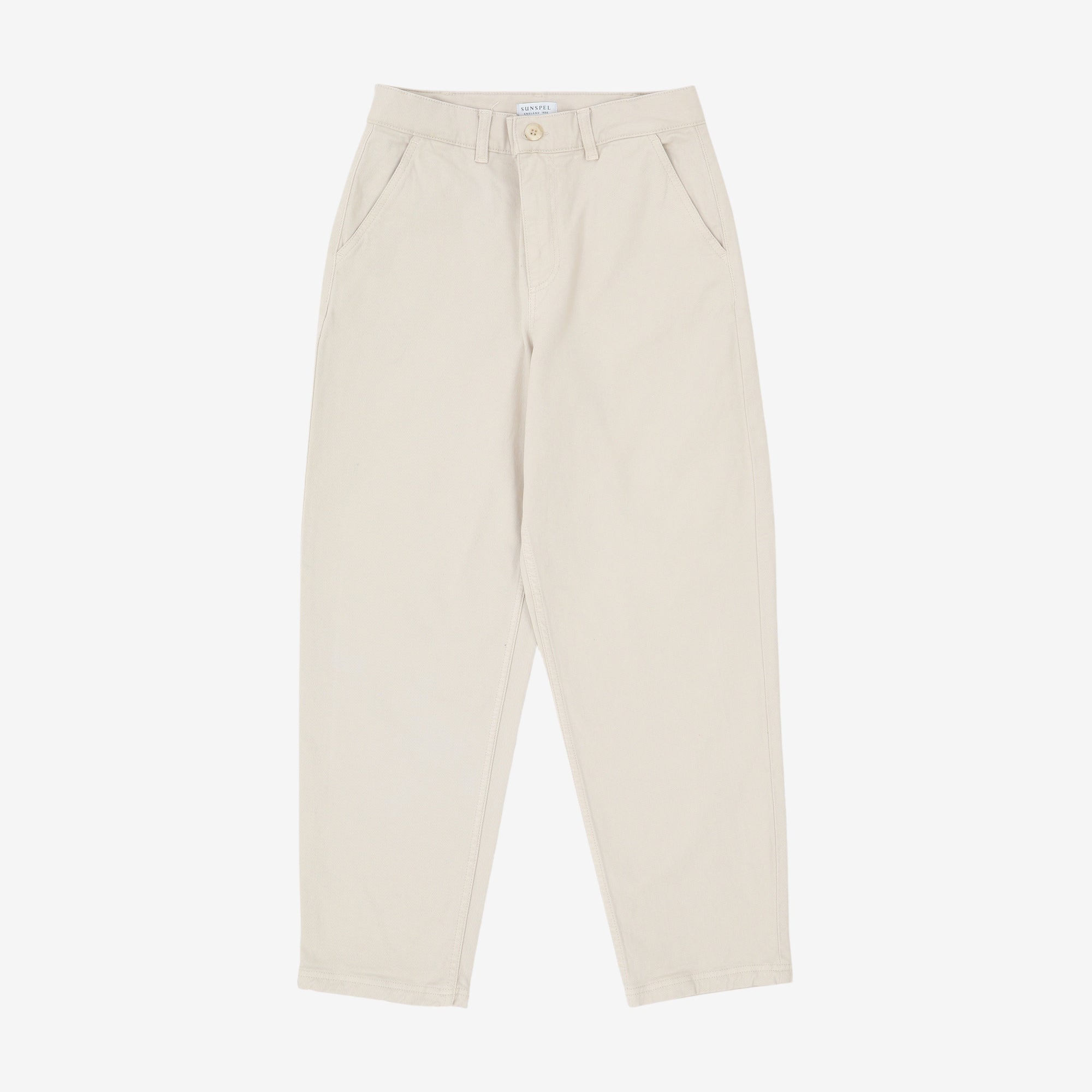 Linen Wide Fit Trousers (28W X 26L)