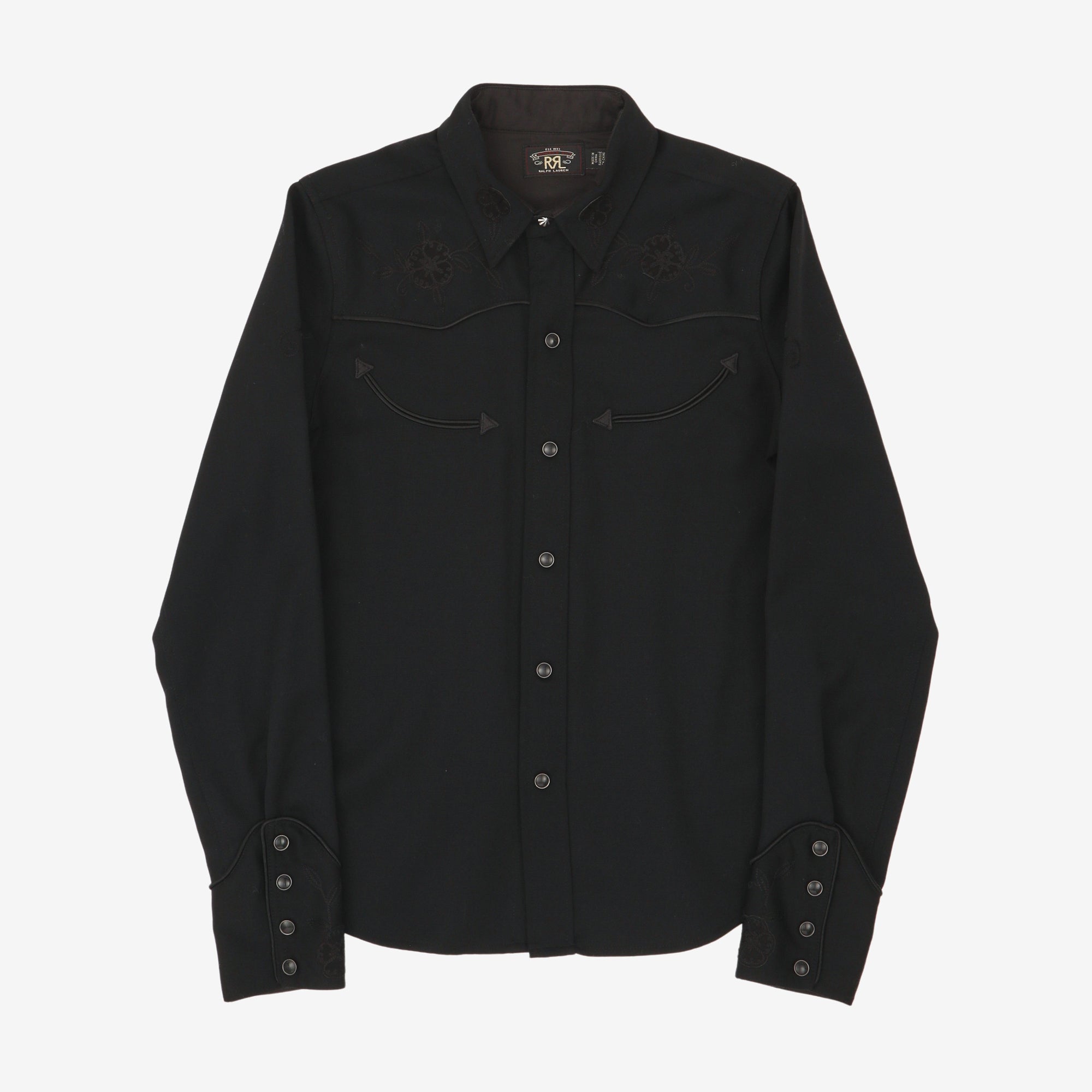 Embroidered Western Shirt