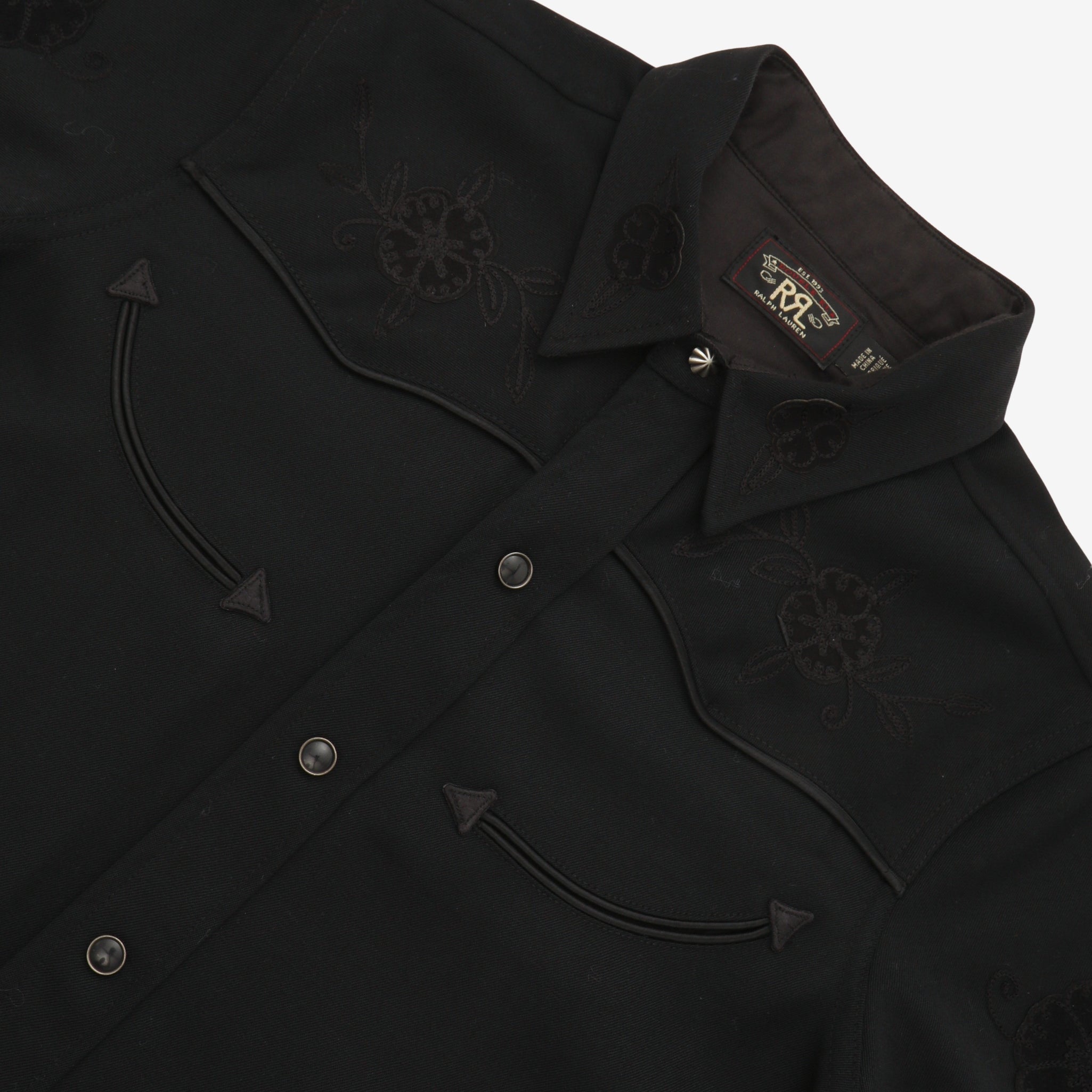 Embroidered Western Shirt