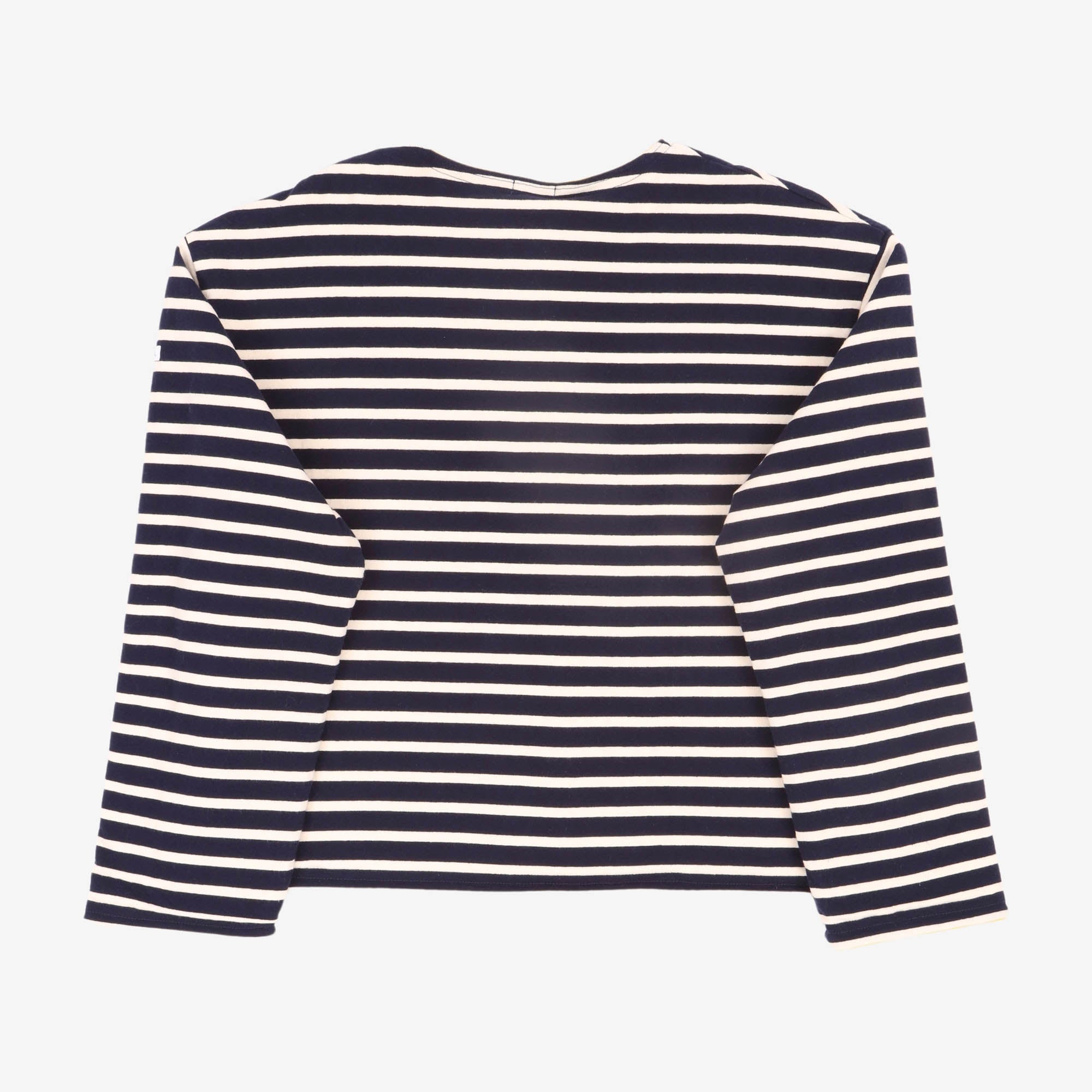 Fleece Lined Striped Cardigan