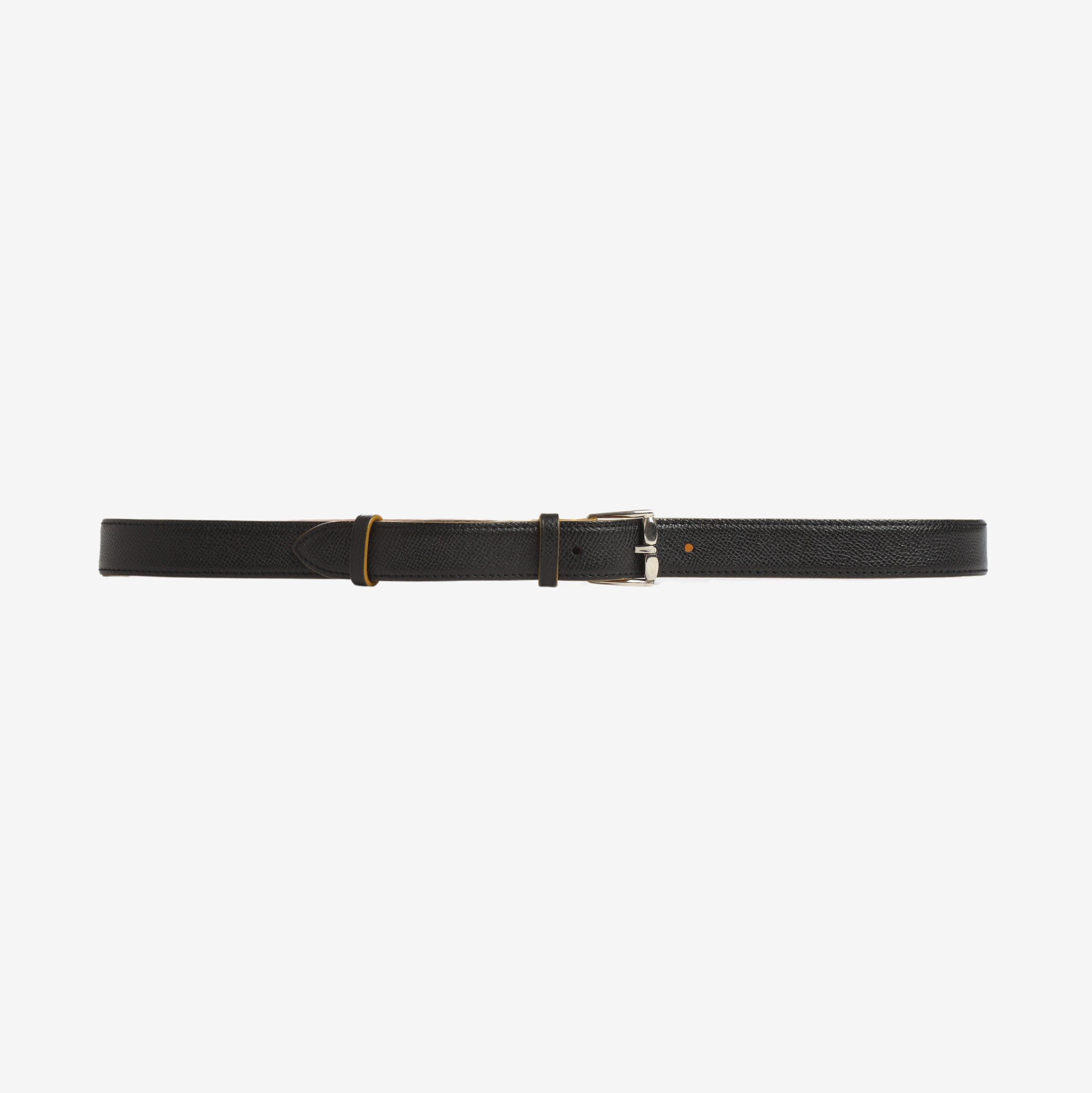 Slim Handmade Calf Leather Belt