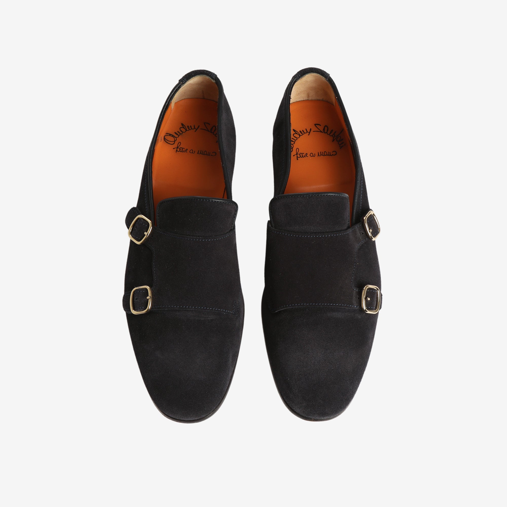 Suede Monk Shoes