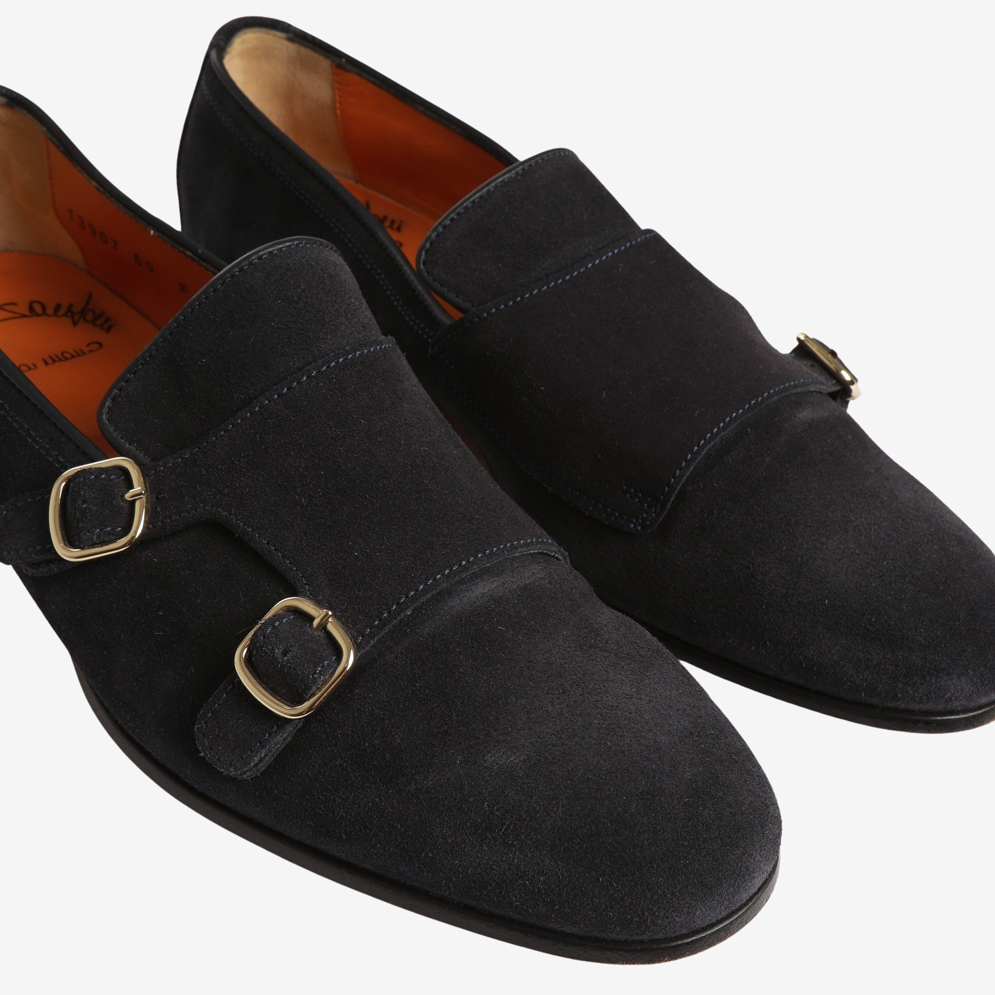 Suede Monk Shoes