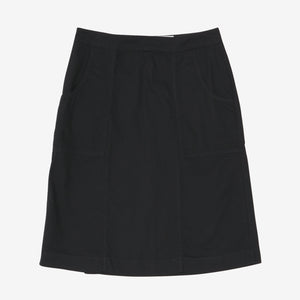 MHL Cotton Linen Wrap Skirt