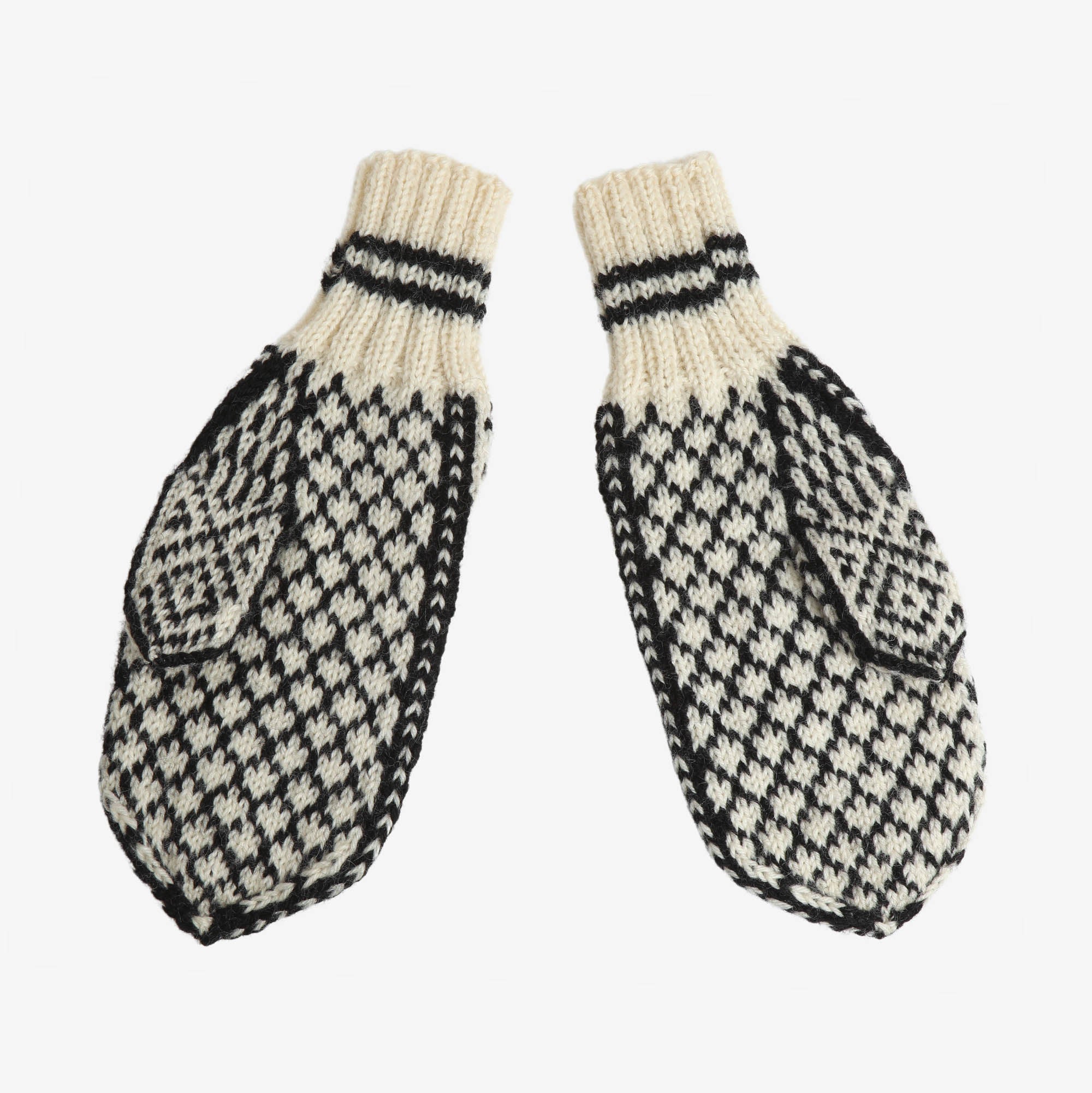 Traditional Norwegian Wool Gloves