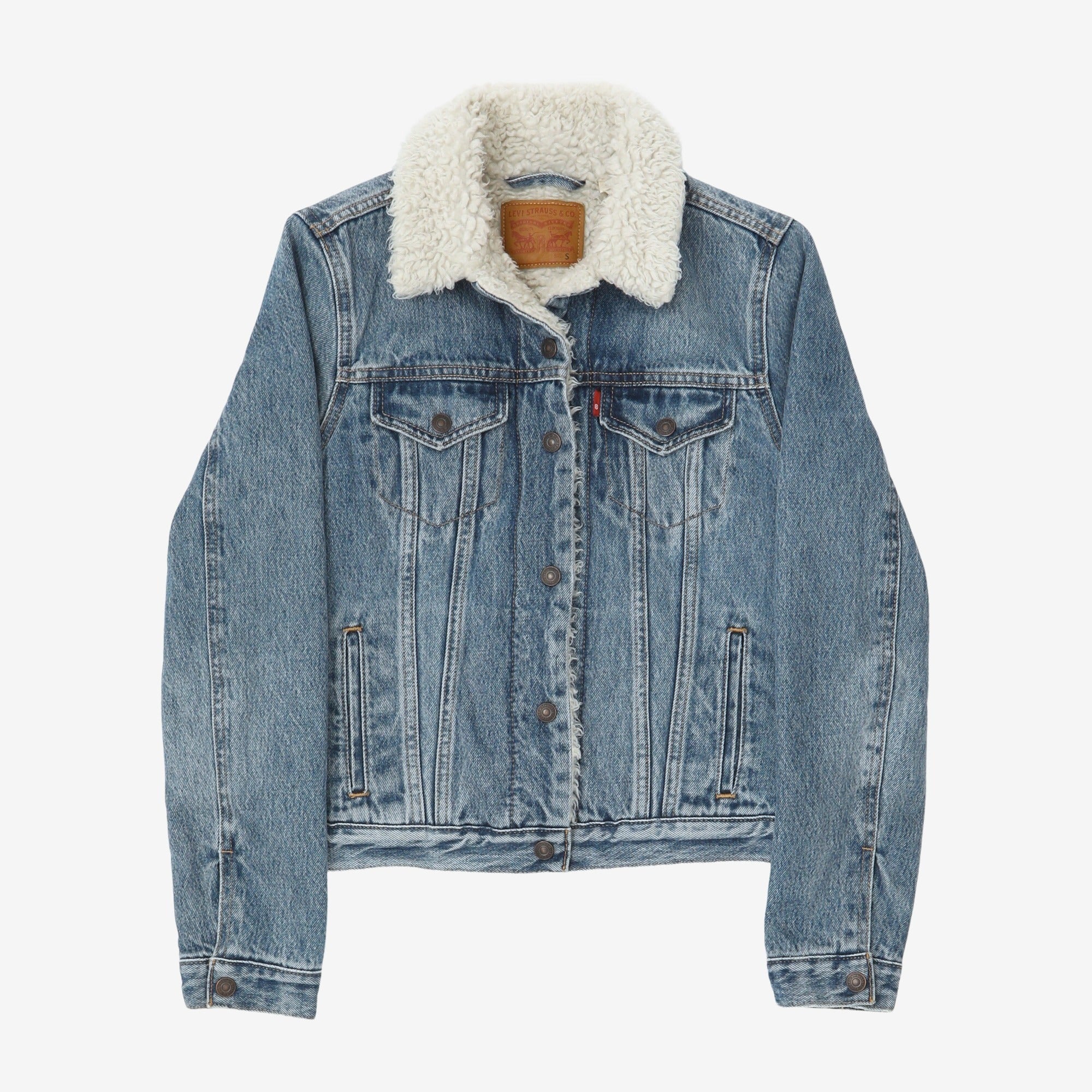 Sherpa Denim Trucker Jacket