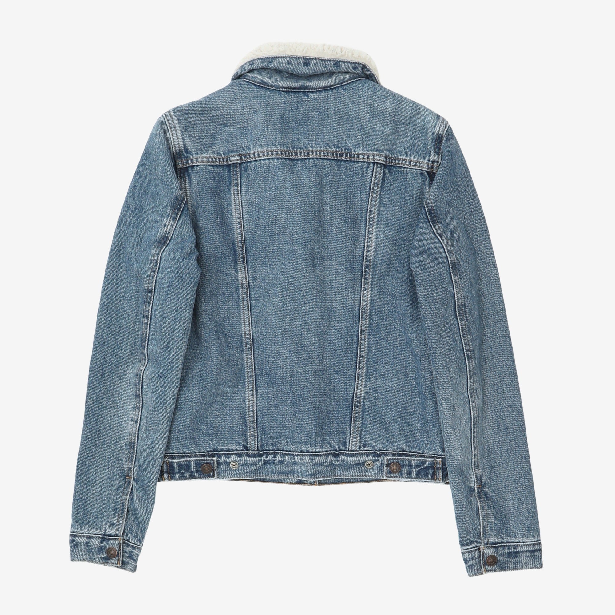 Sherpa Denim Trucker Jacket