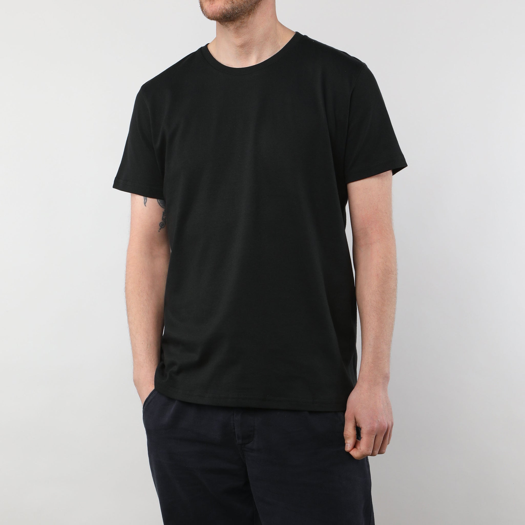 Cotton T-Shirt - Black