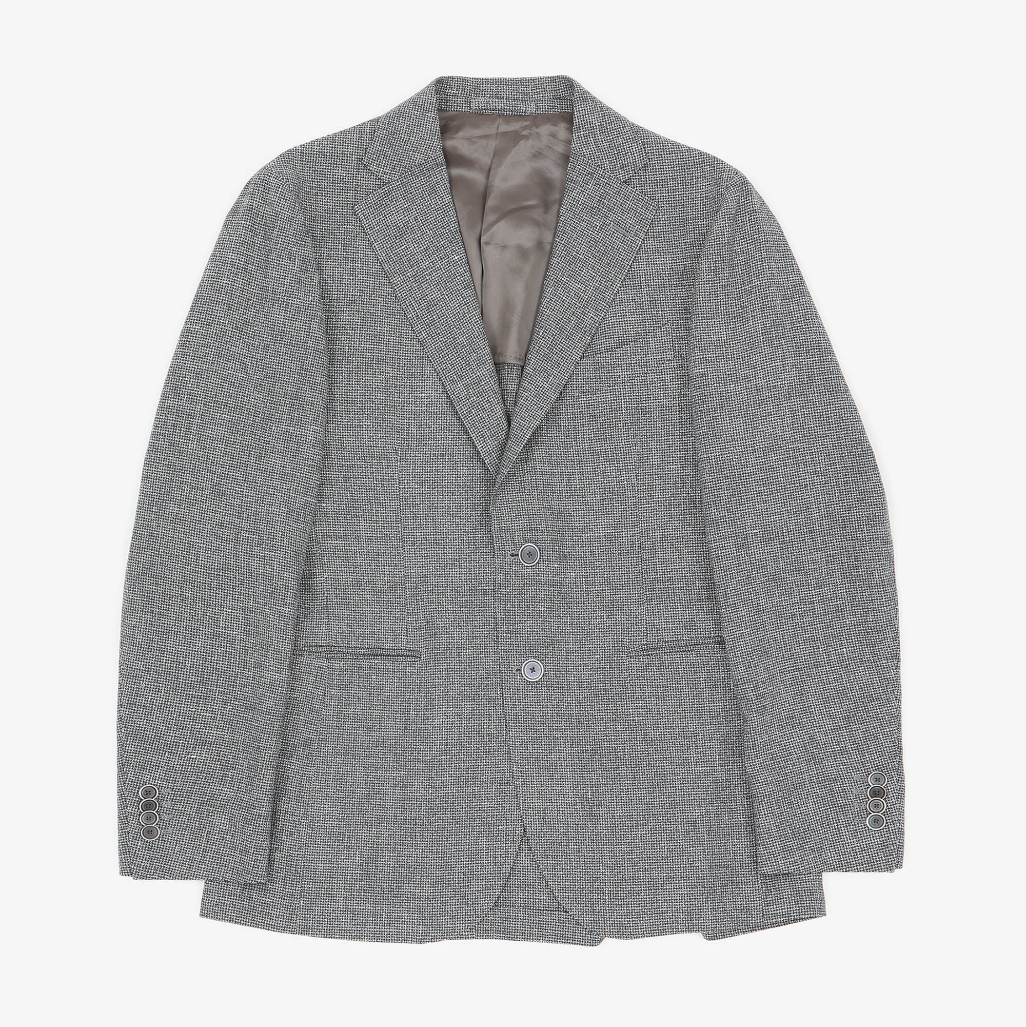 Houndstooth Check Blazer