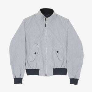 Striped Harrington Jacket