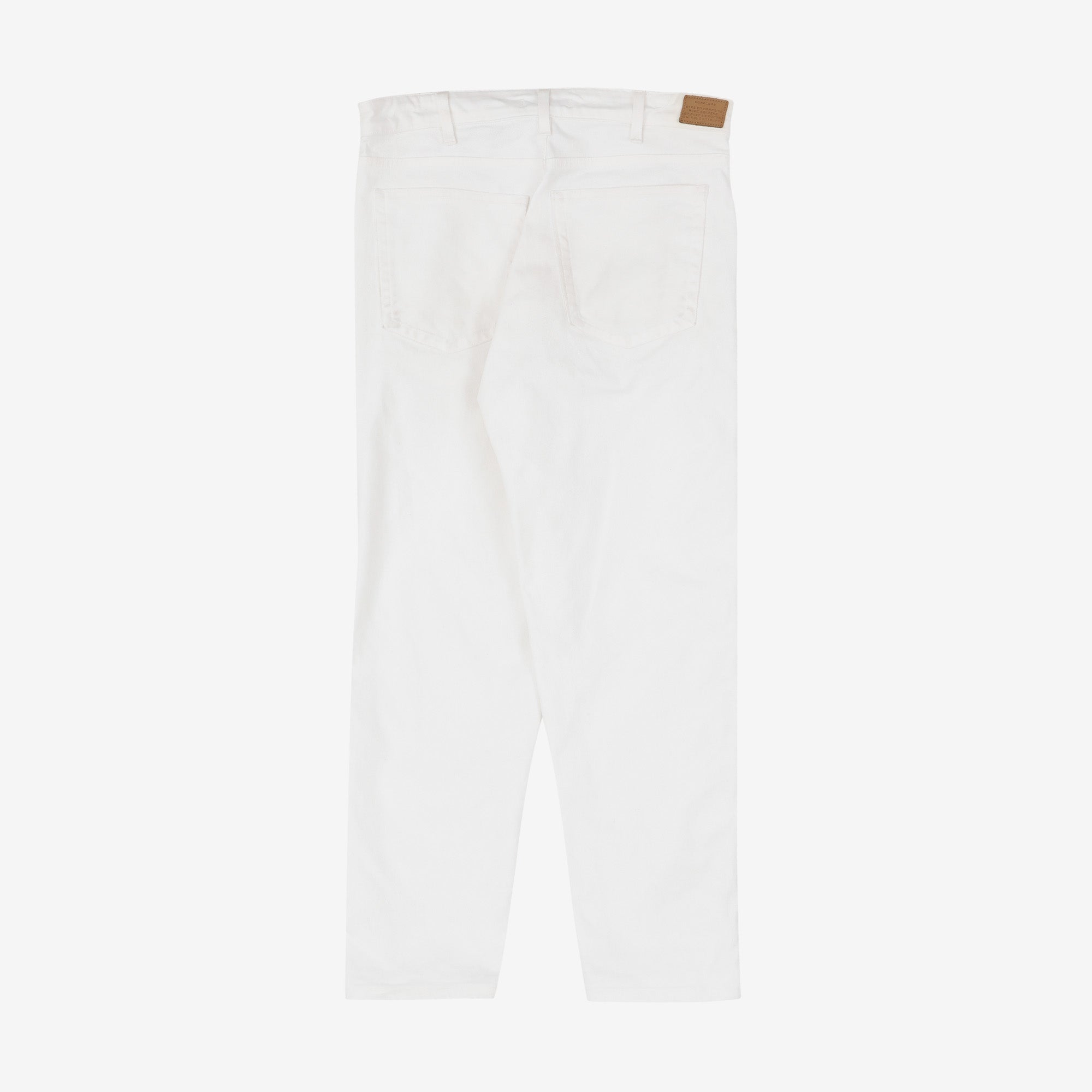 White Denim Jeans (33 x 27.5)