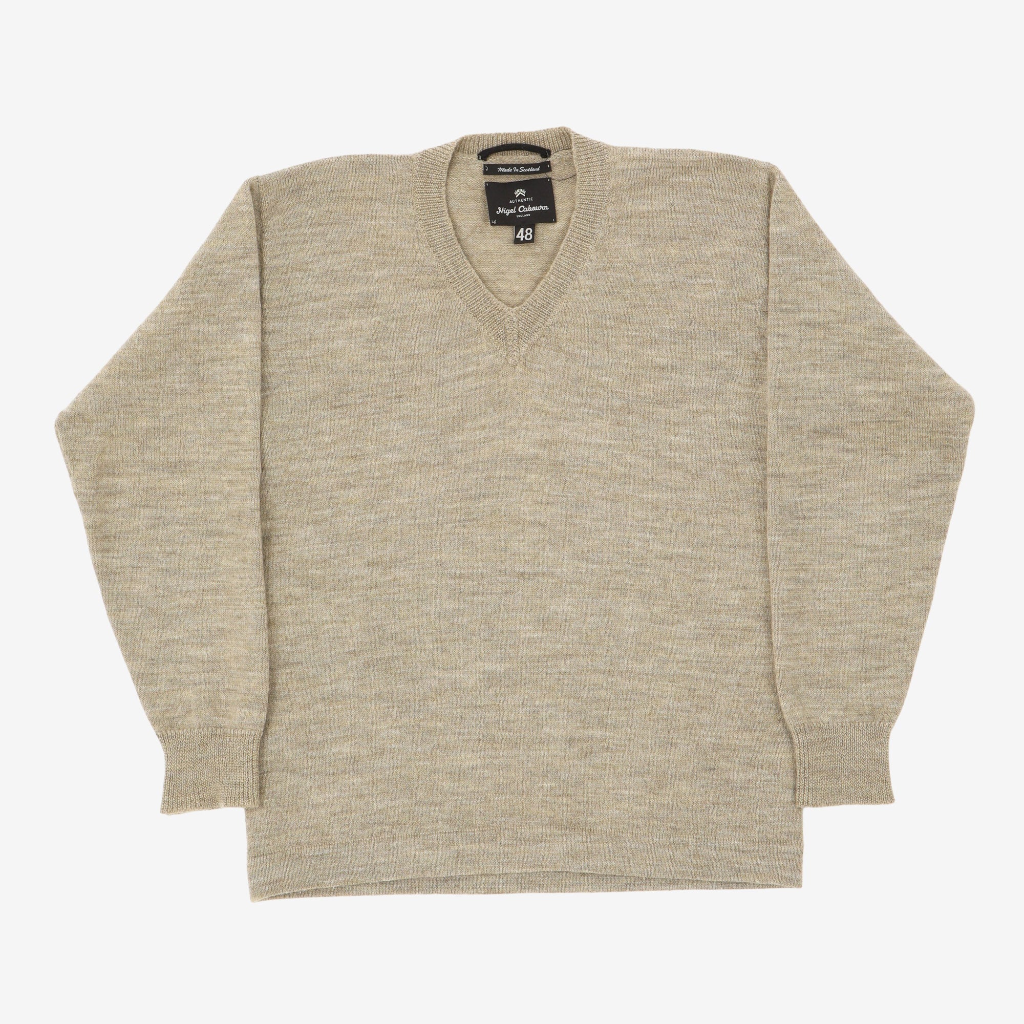 V Neck Wool Sweater