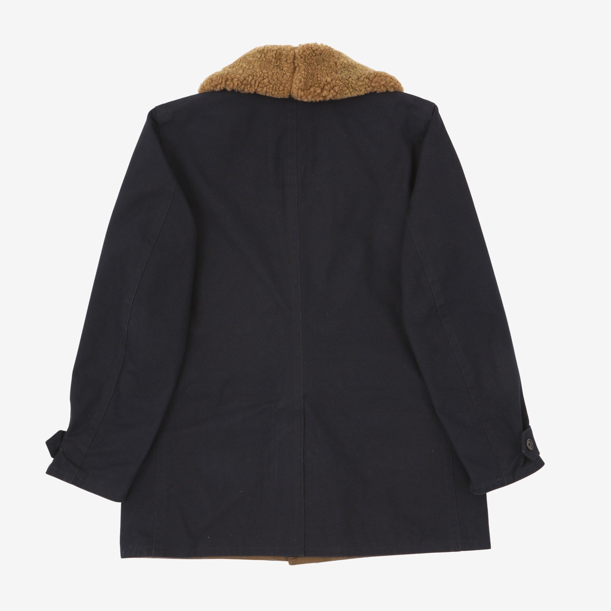 Sheepskin Collar Clip Jacket
