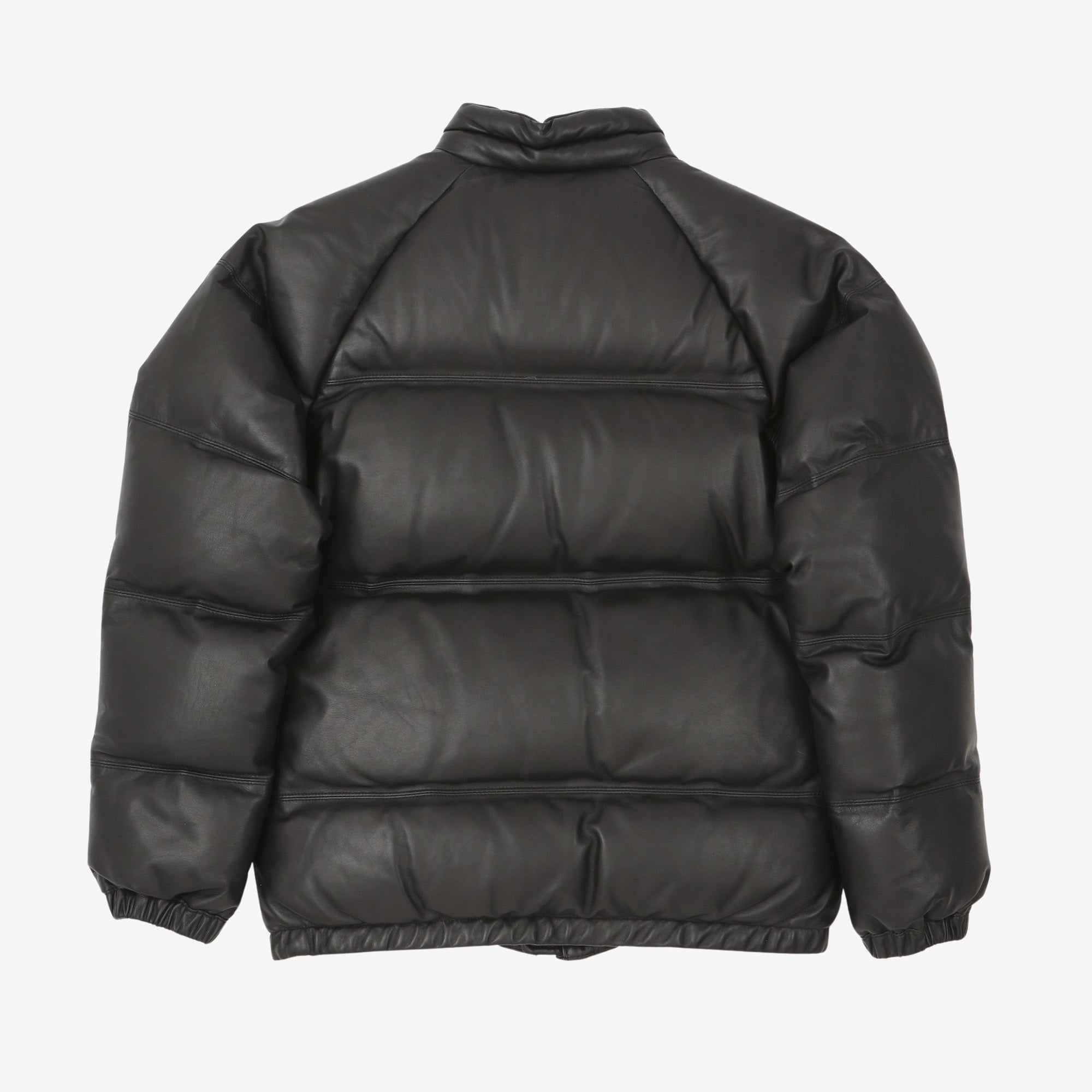Leather Down Jacket