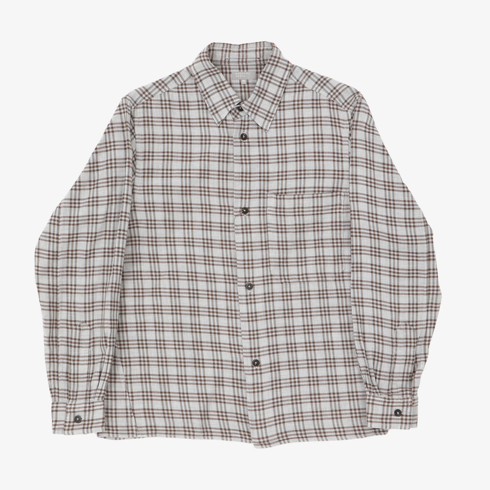 Cashmere Check Shirt