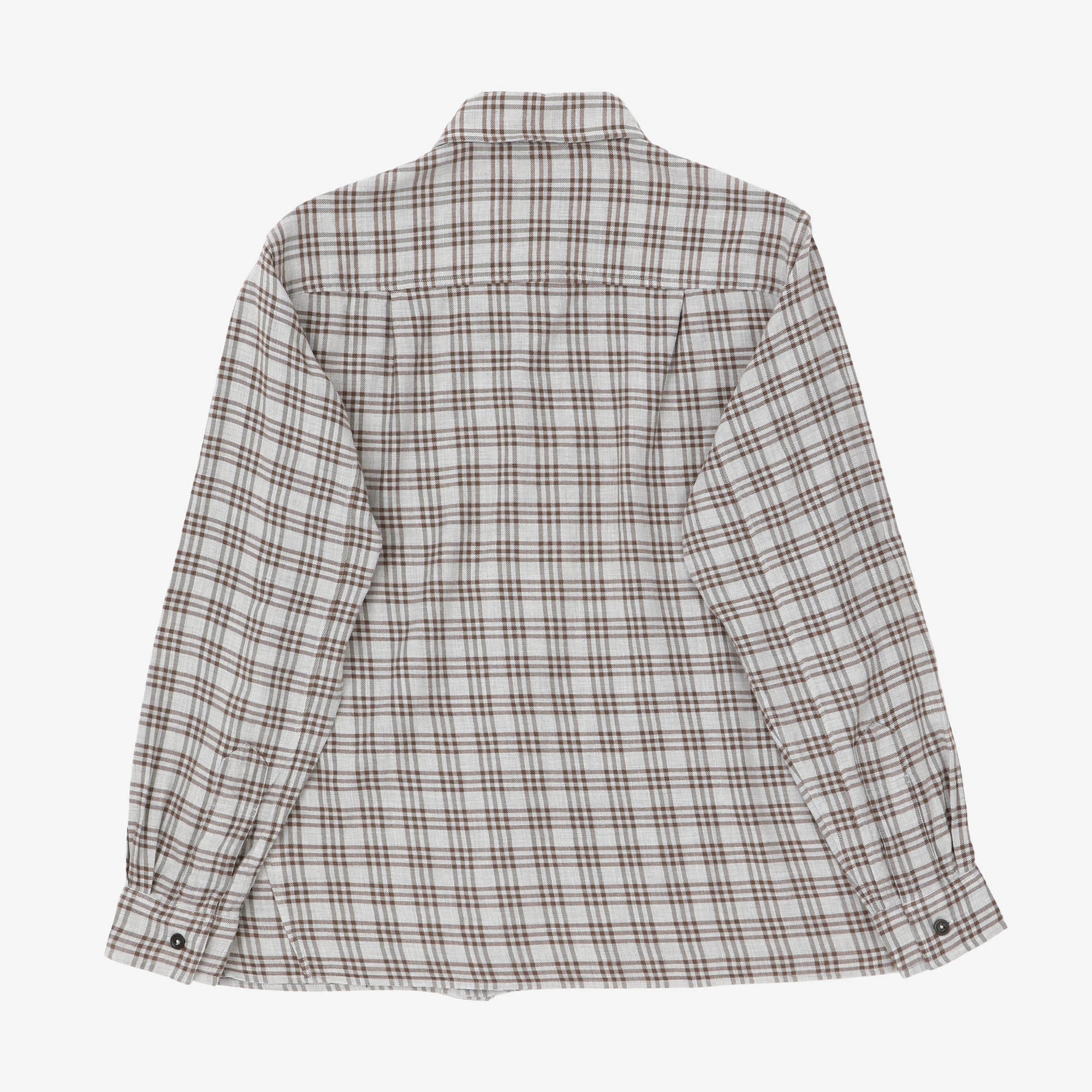 Cashmere Check Shirt