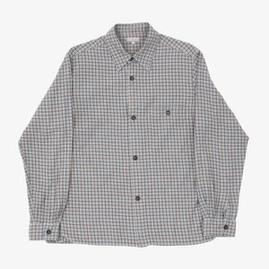 Cotton Cashmere Check Shirt
